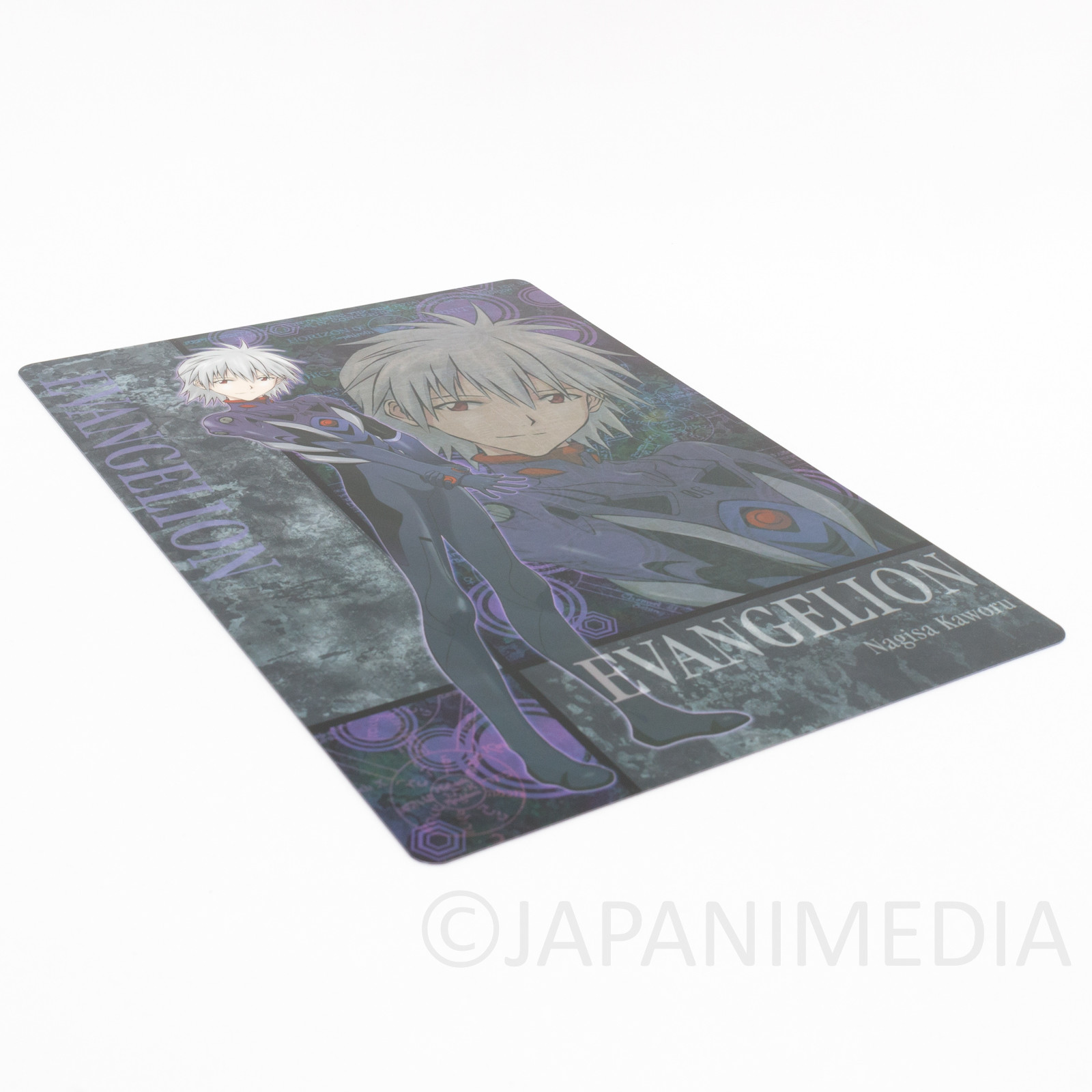 Evangelion Kaworu Nagisa Plug Suit Plastic Pencil Board Pad Shitajiki