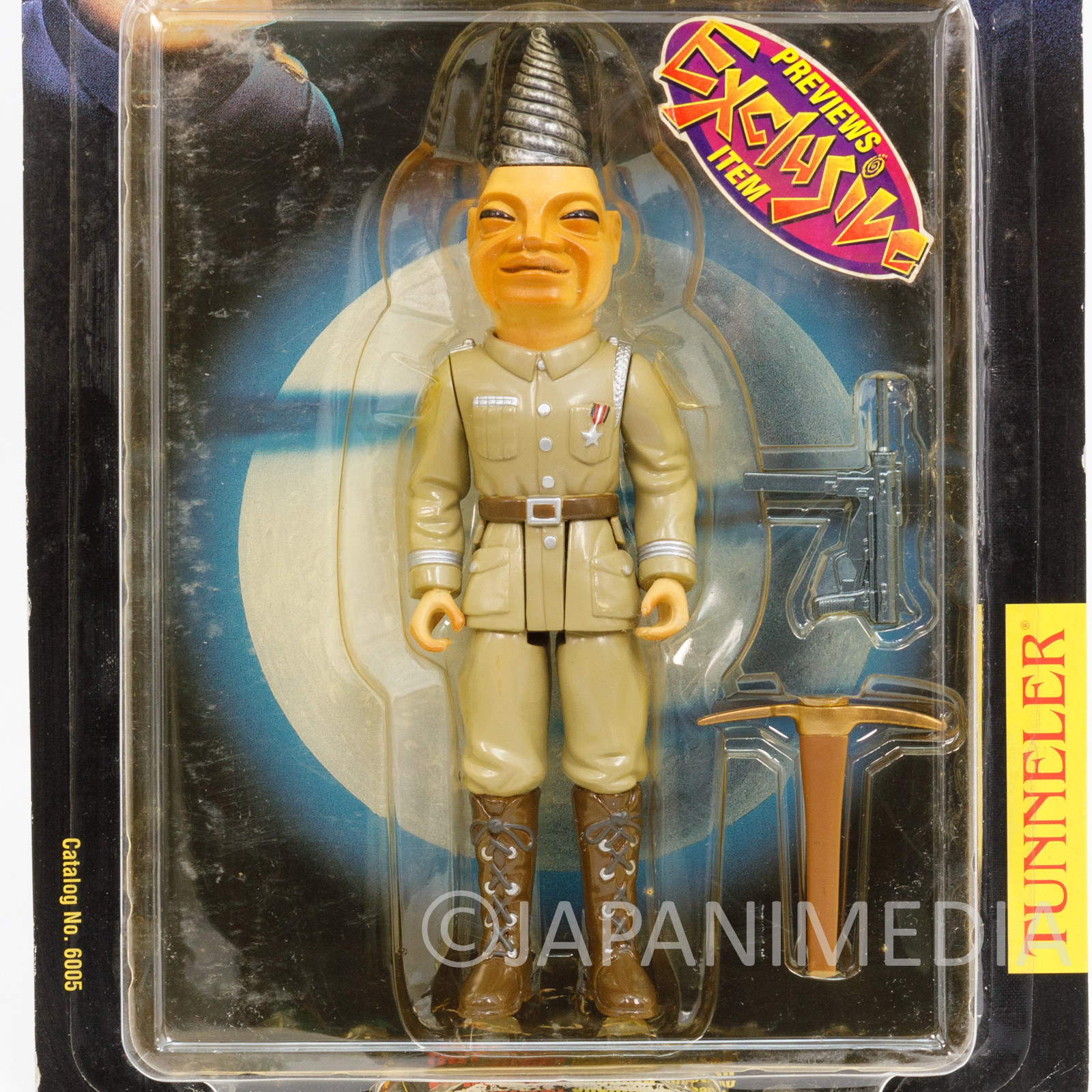 PUPPET MASTER Cruel SGT. Tunneler Khaki Figure Previews Exclusive Full Moon Toys