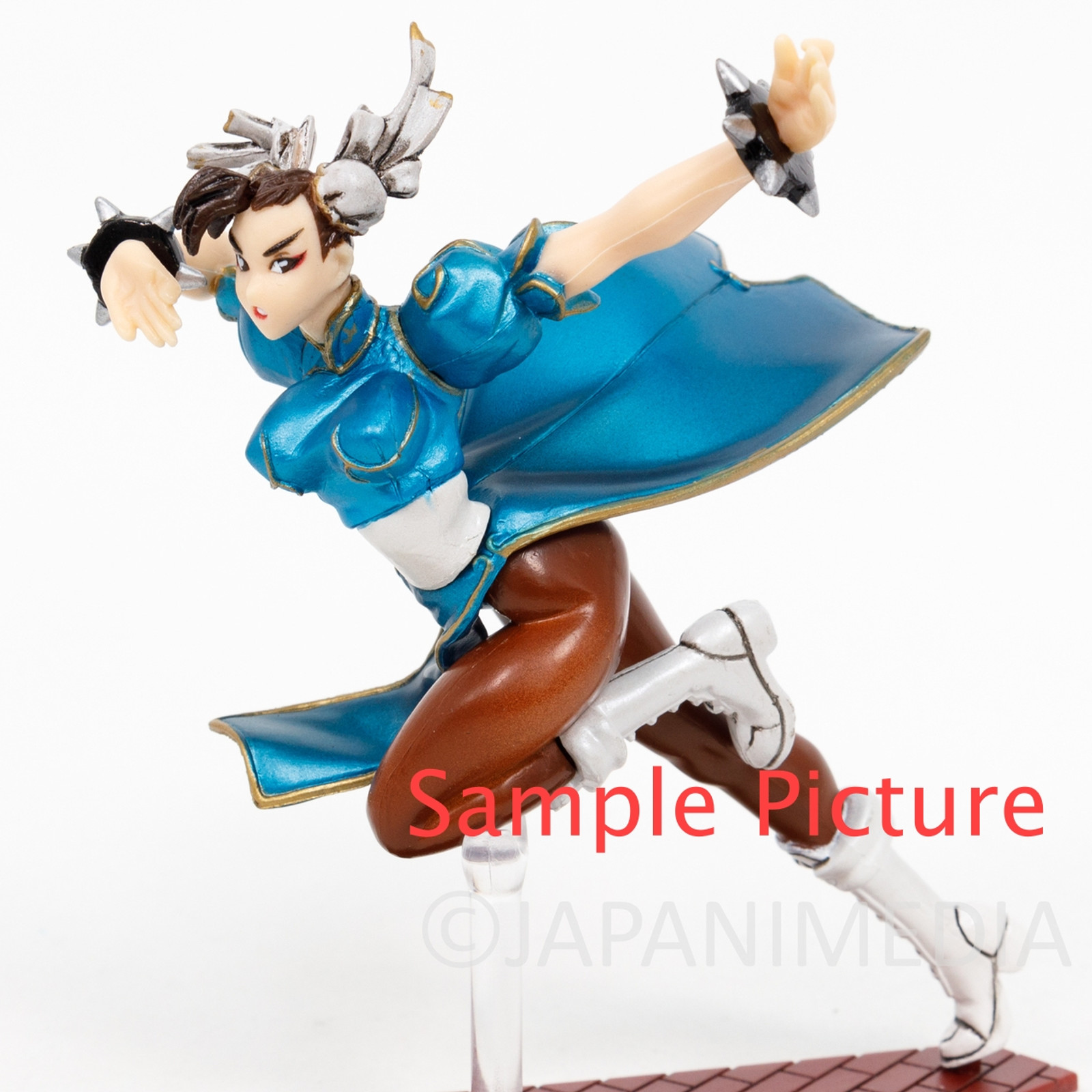 Street Fighter 2 Chun-Li Blue ver Capcom Figure Collection JAPAN GAME