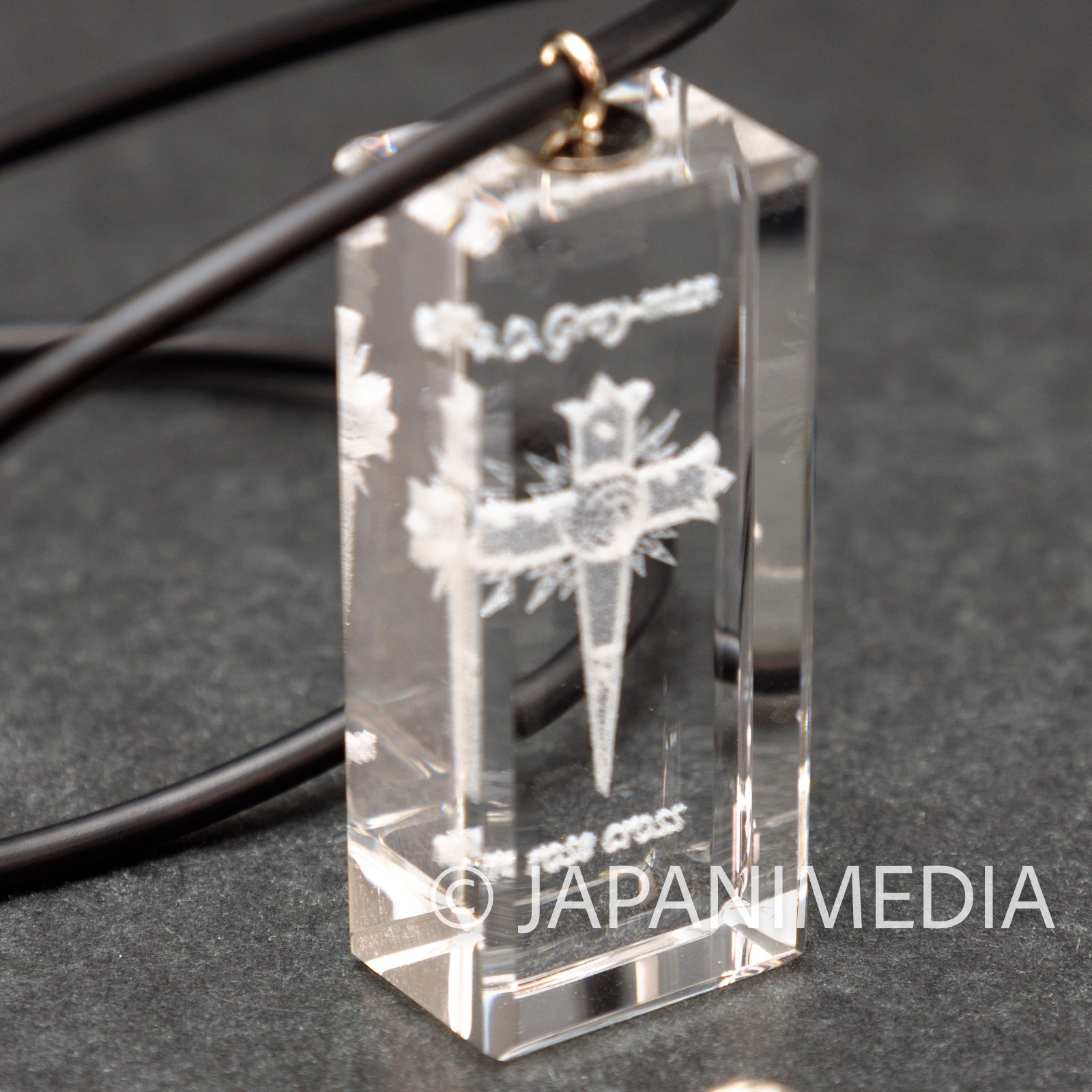 D.Gray-man Black Order Rose Cross Crystal Charm Pendant Japanimedia Store
5