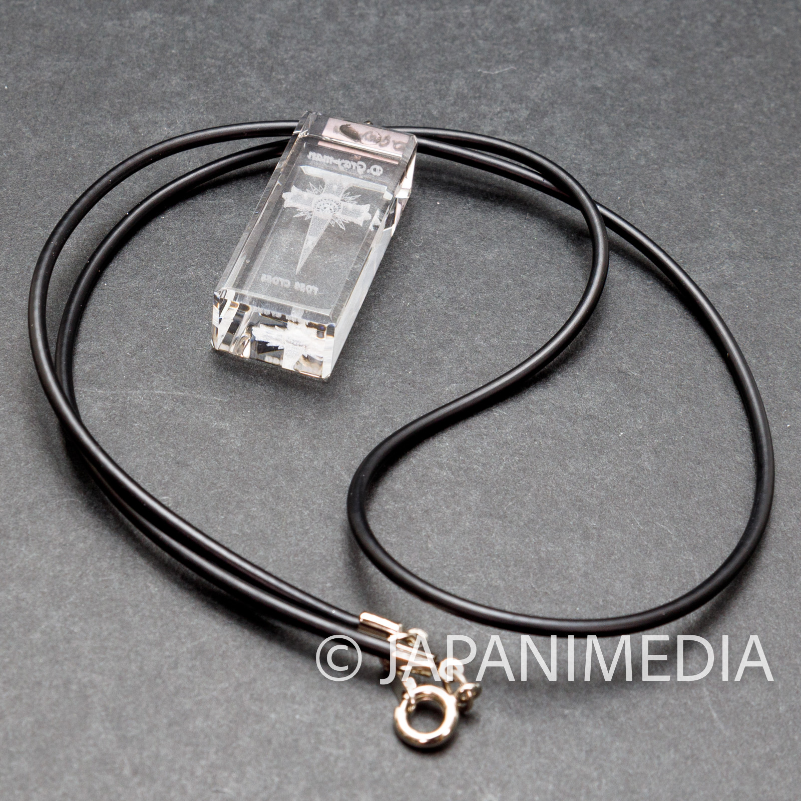 D.Gray-man Black Order Rose Cross Crystal Charm Pendant Japanimedia Store
6