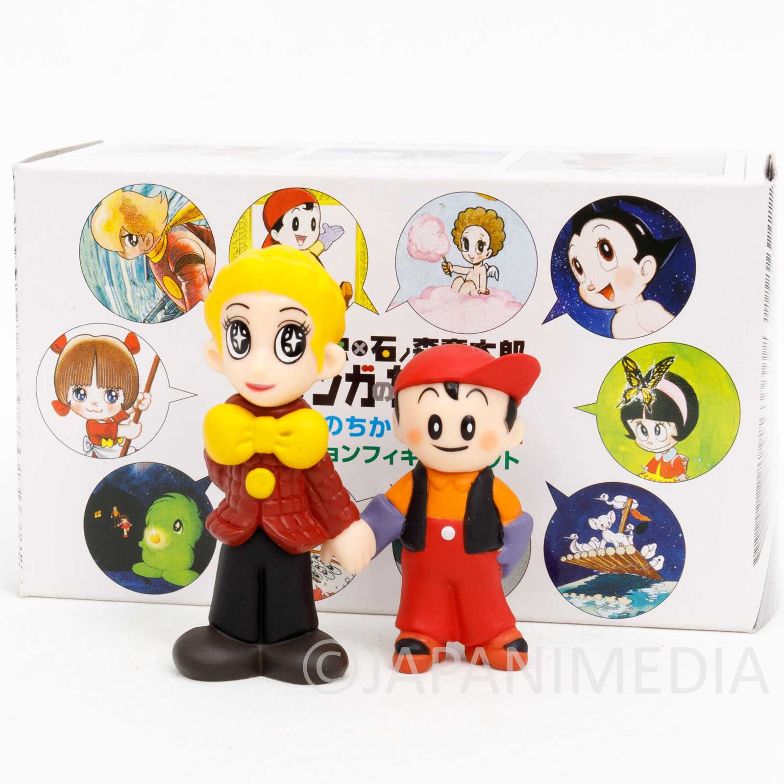 Tezuka Osamu x Shotaro Ishinomori Collection Figure Maachan & Pinto Japanimedia Store FRONT Tezuka Osamu x Shotaro Ishinomori Collection Figure Maachan & Pinto Japanimedia Store FRONT