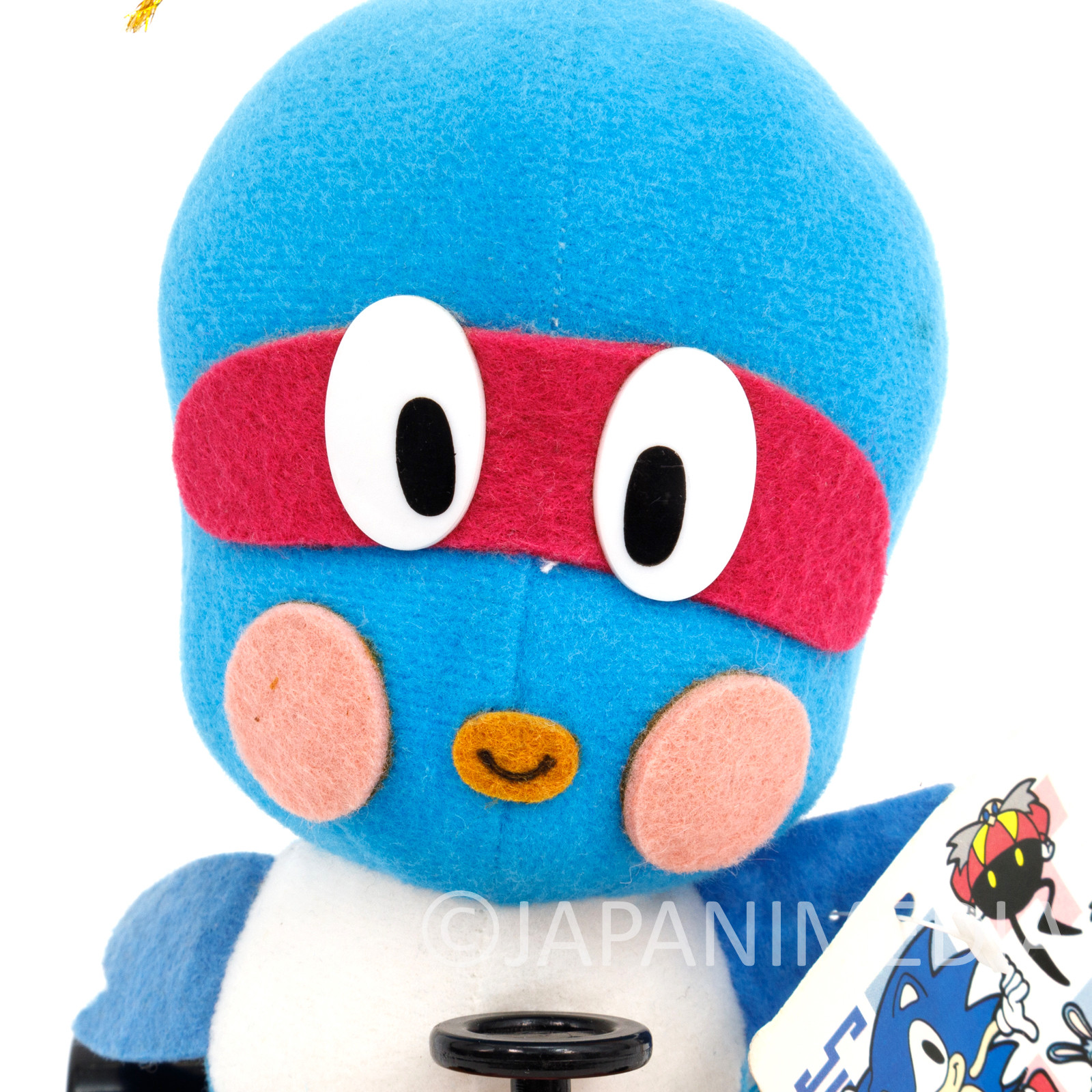 Retro RARE! Sonic The Hedgehog Flicky on Cart Plush Doll SEGA JAPAN