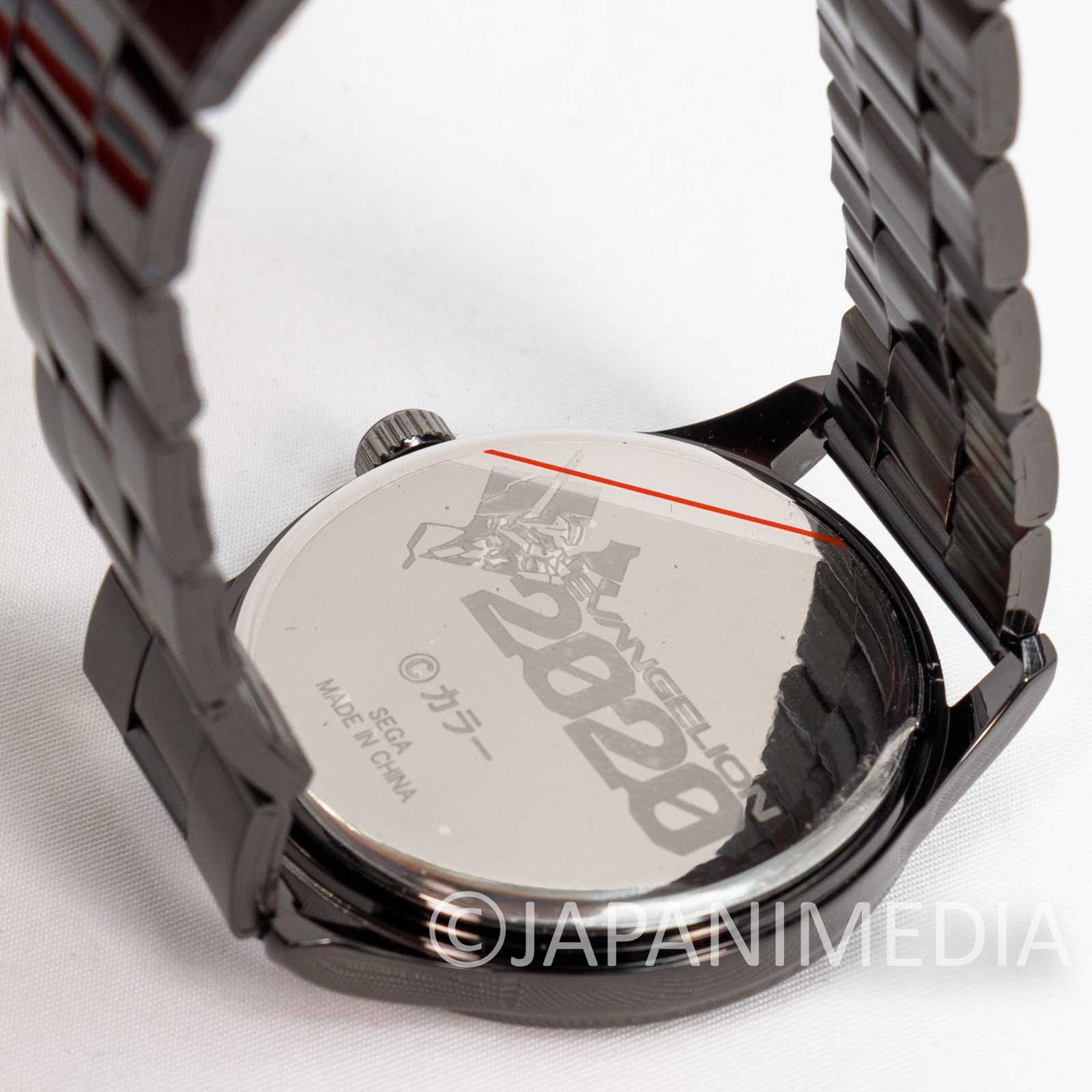 Evangelion Tentative Name Rei Ayanami Wrist Watch in Tin Can Box SEGA Japanimedia Store