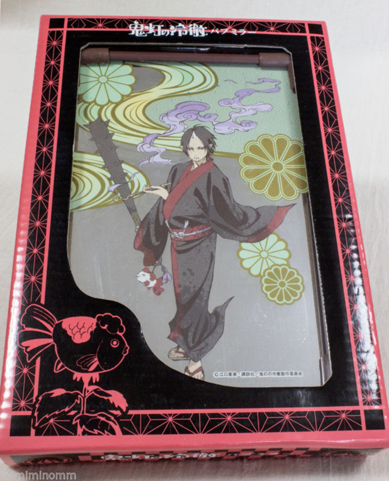 Hozuki's Coolheadedness Hozuki Picture Art Mirror JAPAN