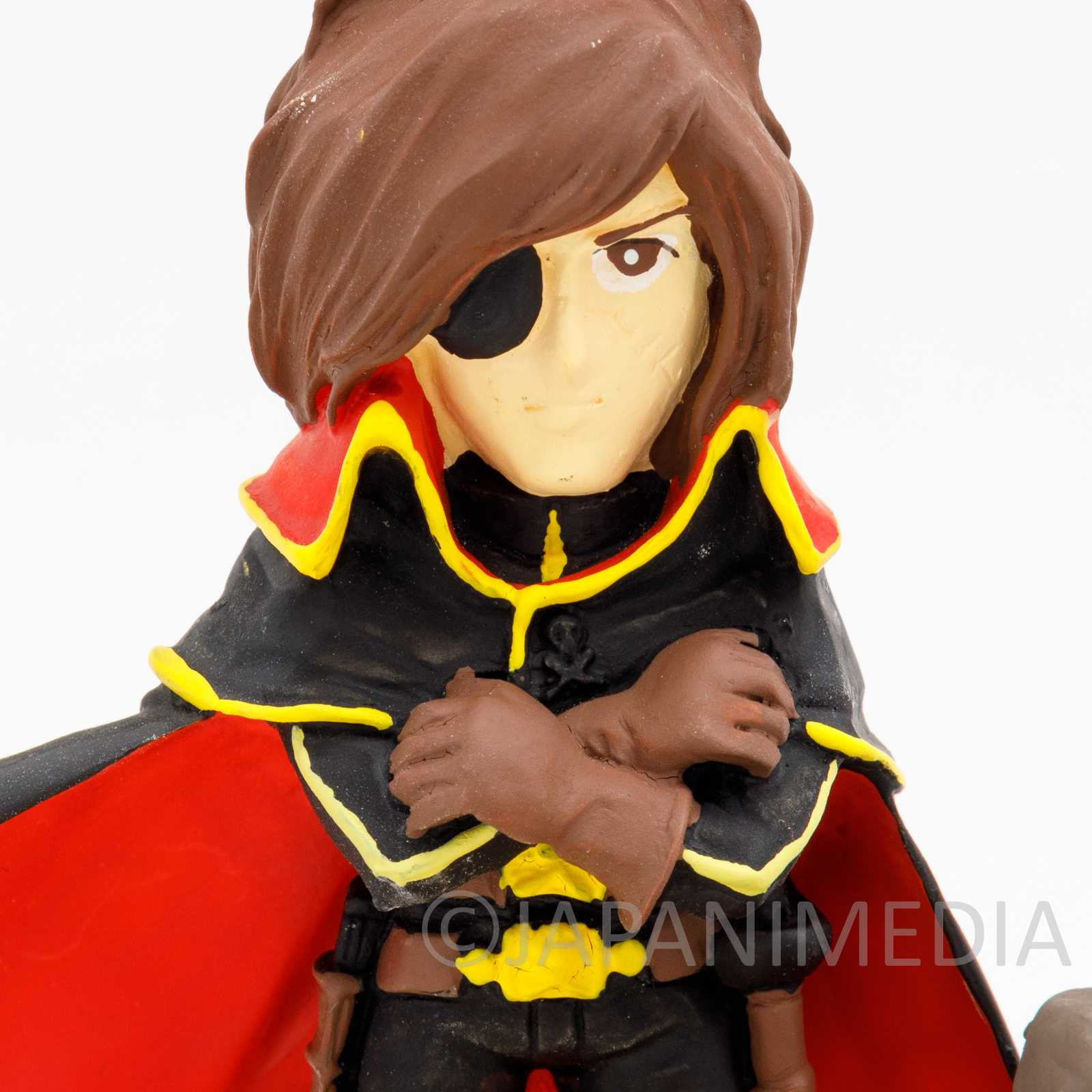 Space Pirate Captain Harlock Polystone Figure Banpresto JAPAN ANIME Japanimedia Store
