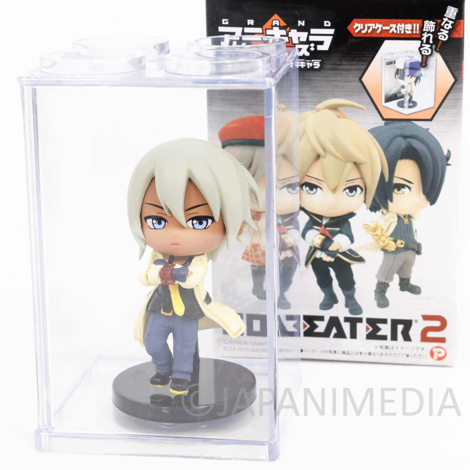 God Eater 2 Rage Burst Soma Schicksal Figure in Clear Case JAPAN GAME PSP Japanimedia Store FRONT God Eater 2 Rage Burst Soma Schicksal Figure in Clear Case JAPAN GAME PSP Japanimedia Store FRONT
