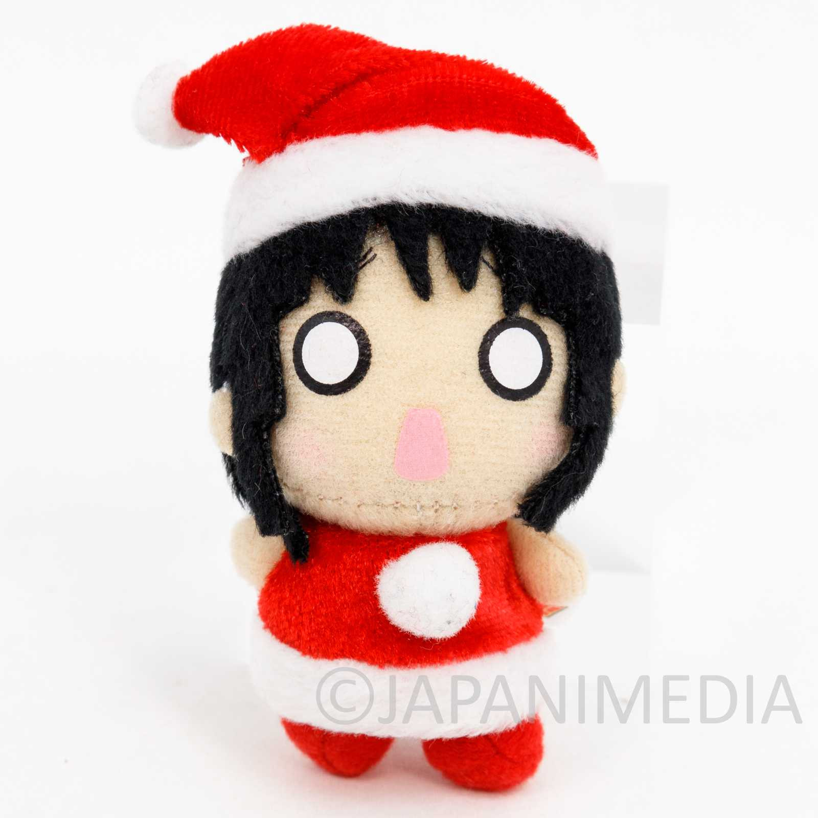K-ON! Mini Plush Doll Christmas ver. 5pc Set Yui Mio Ritus Tsumugi Azusa NO BOX Japanimedia Store