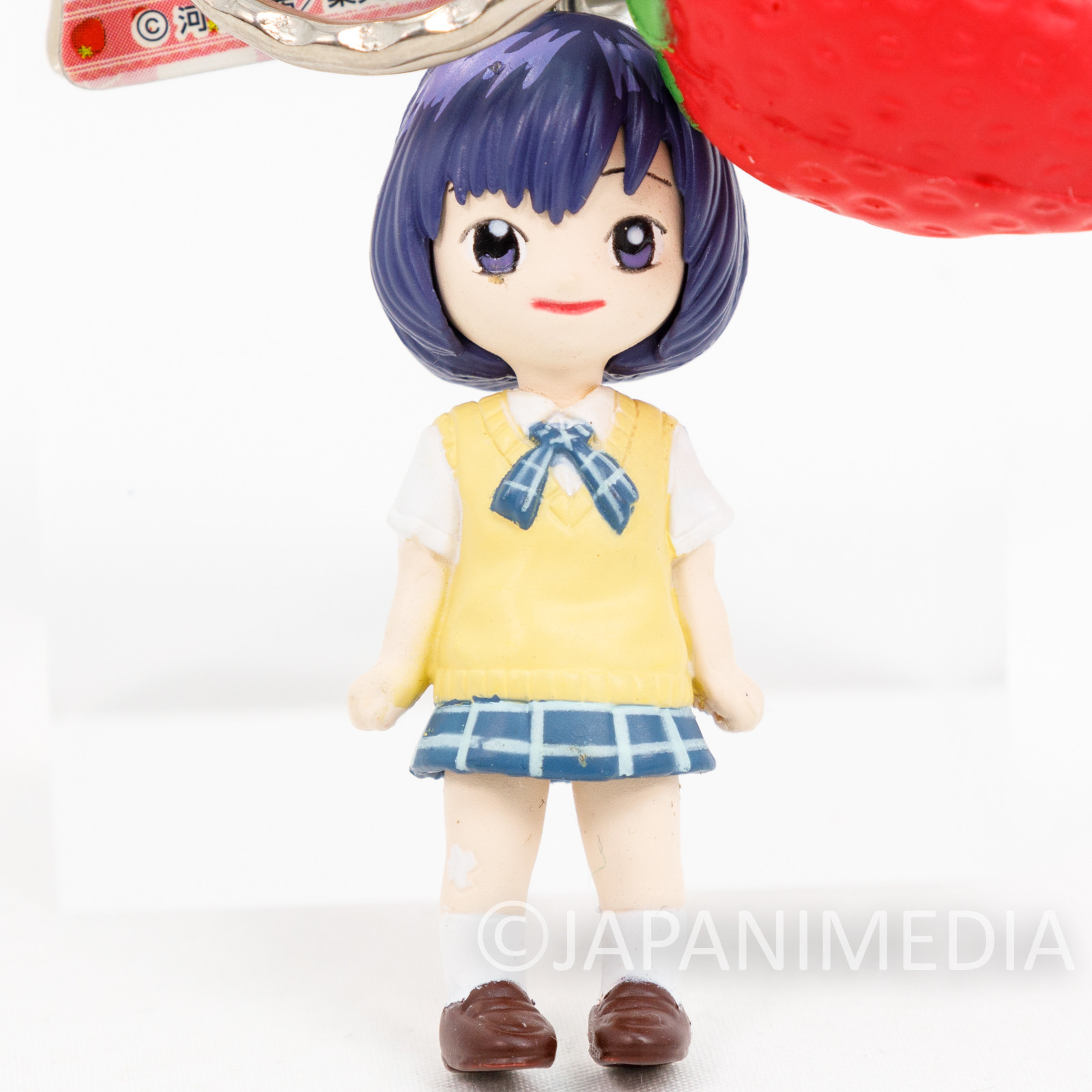 Strawberry Ichigo 100% Yui Minamito Figure Keychain JAPAN ANIME MANGA