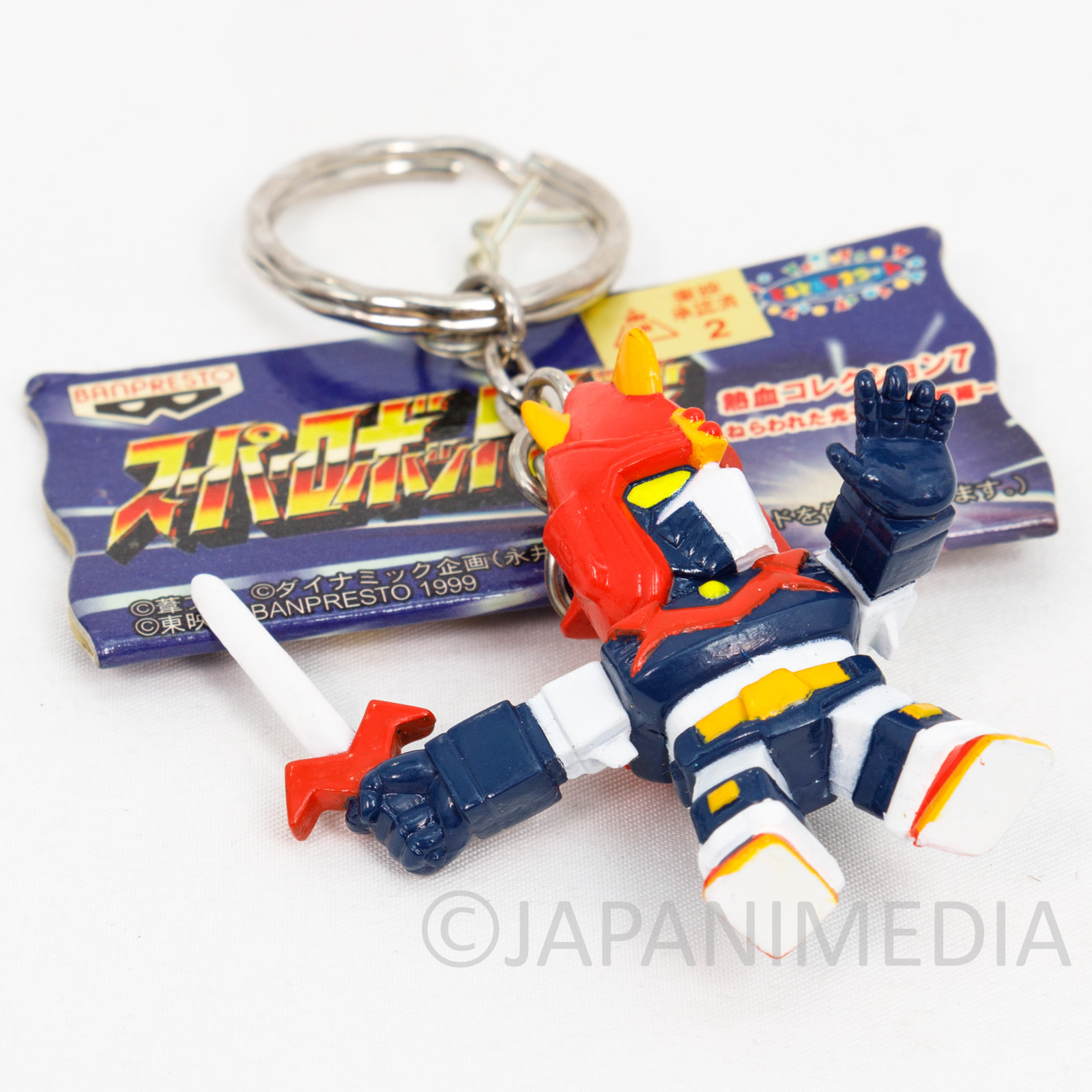 Choudenji Machine Voltes V Robot Wars Figure Key Chain JAPAN ANIME MANGA