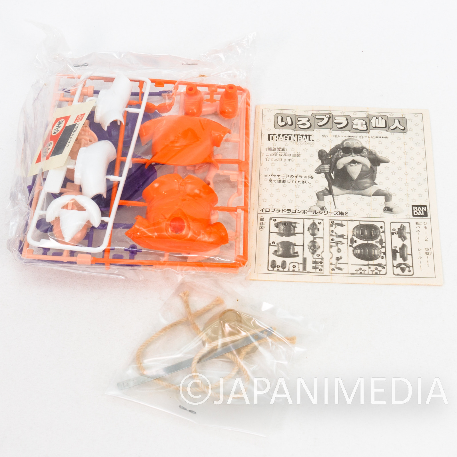 Dragon Ball Kame-Sennin Master Roshi Iropula Plastic Model Kit BANDAI