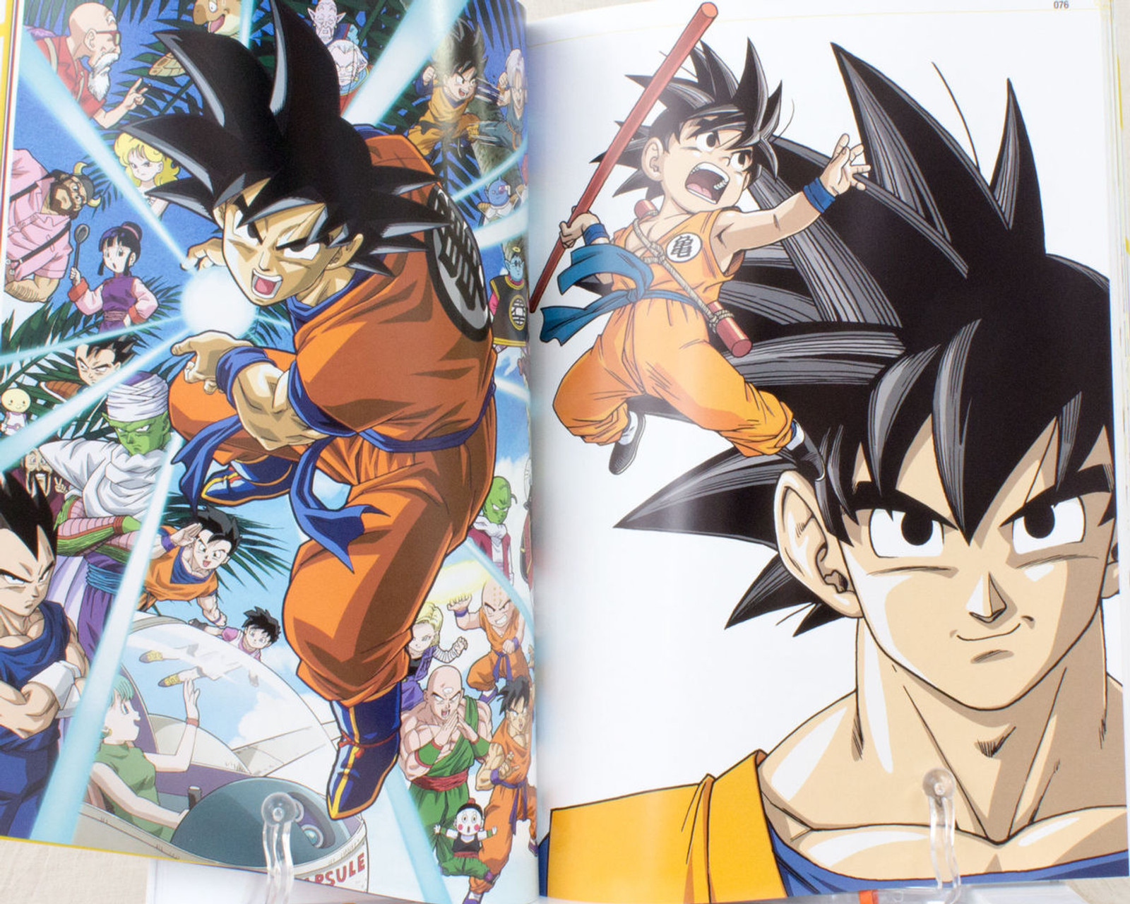 Dragon Ball Z GT Animation Illustration Collection Book Full-color JAPAN ANIME