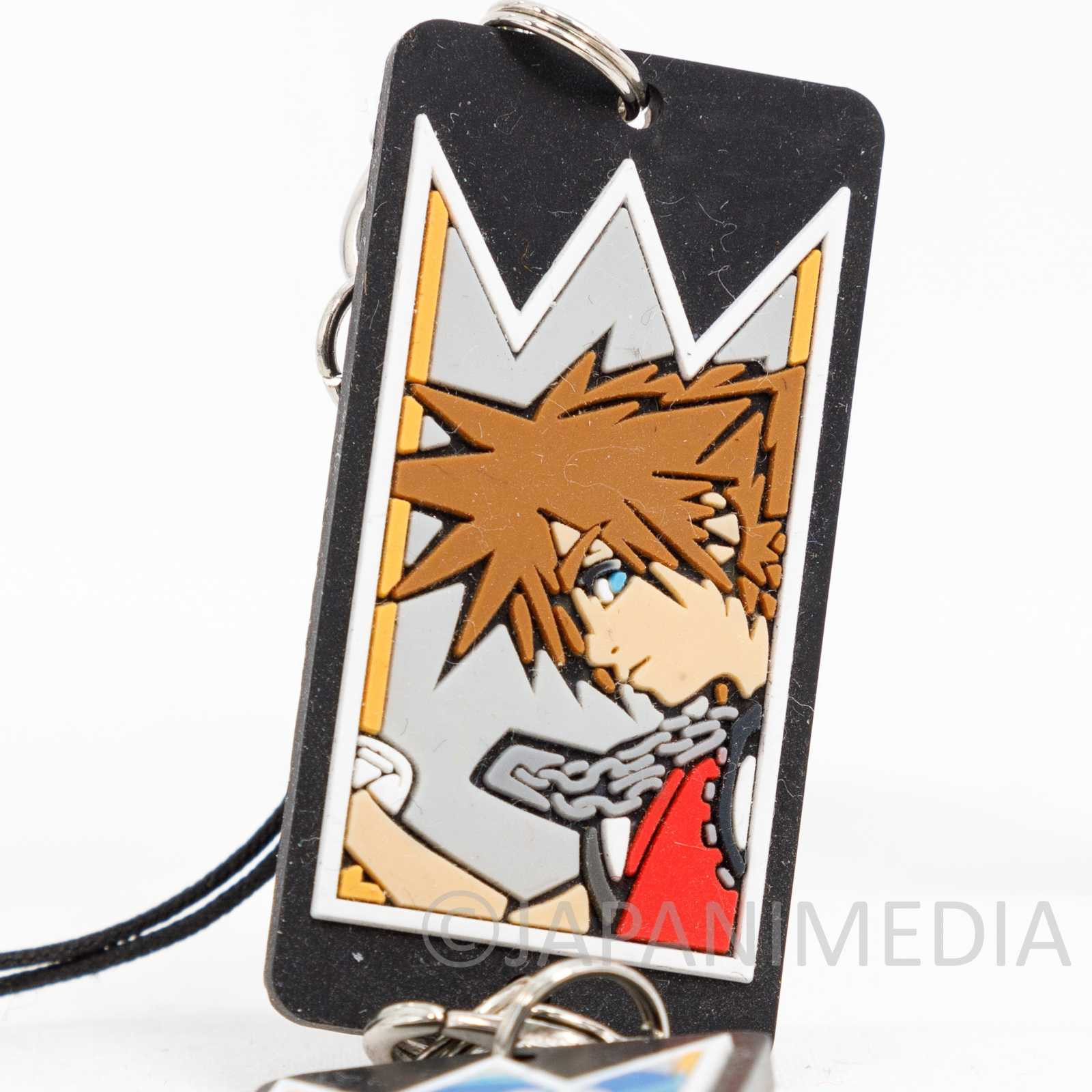 Kingdom Hearts SORA DONALD GOOFY Triple Rubber Mascot Strap Japanimedia Store