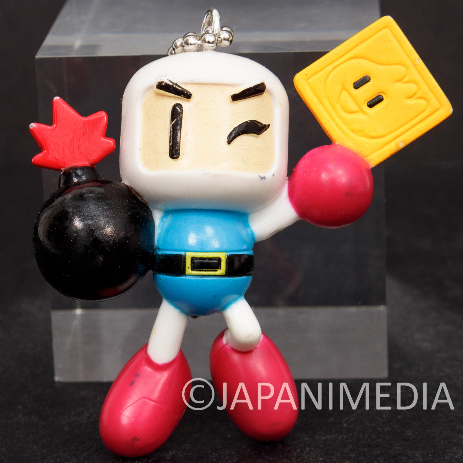 Retro RARE! Bomberman Figure Ballchian #1 Hudson JAPAN GAME FAMICOM NES