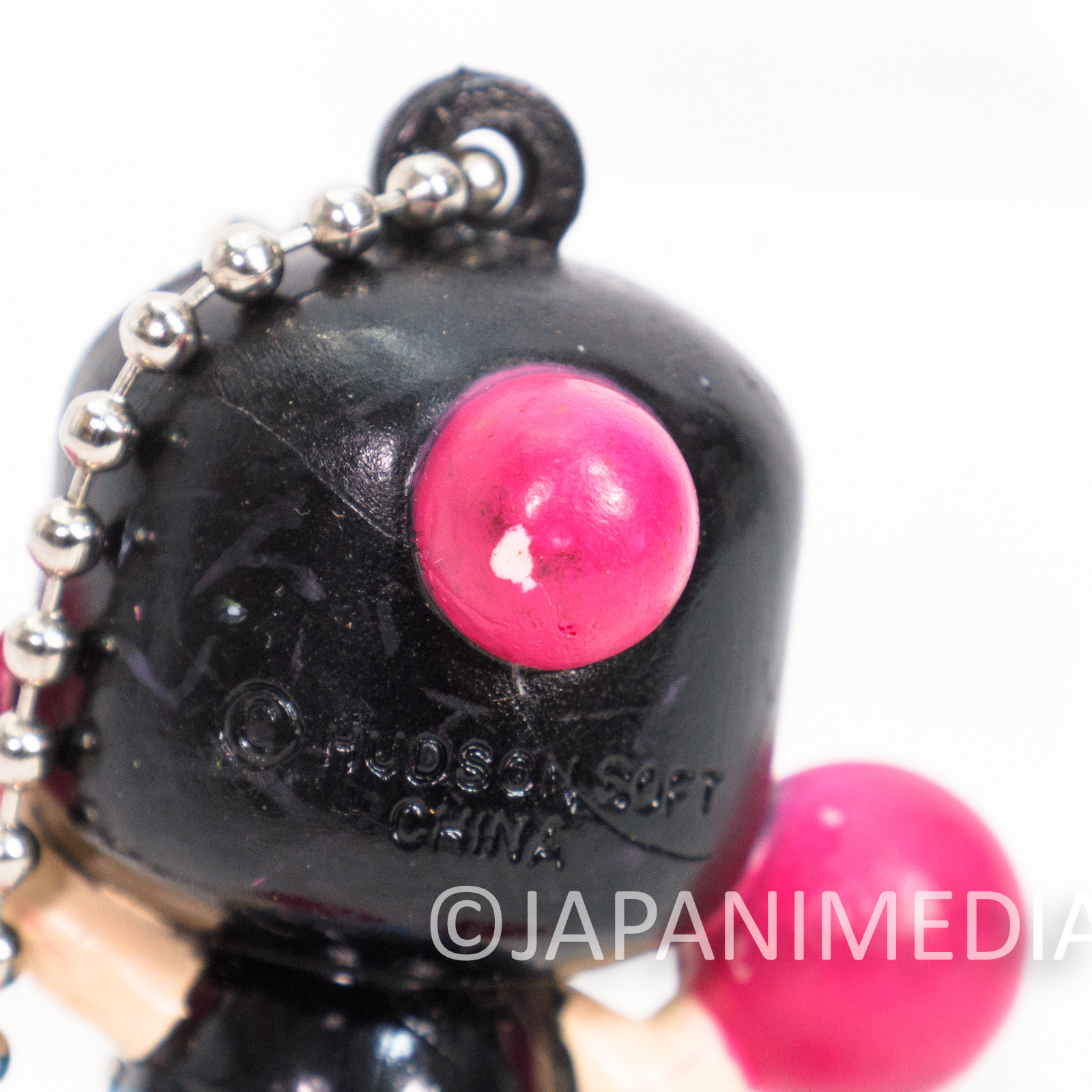 Retro Black Bomberman Ball Chain Figure Hudson Japan Game Japanimedia Store 3
