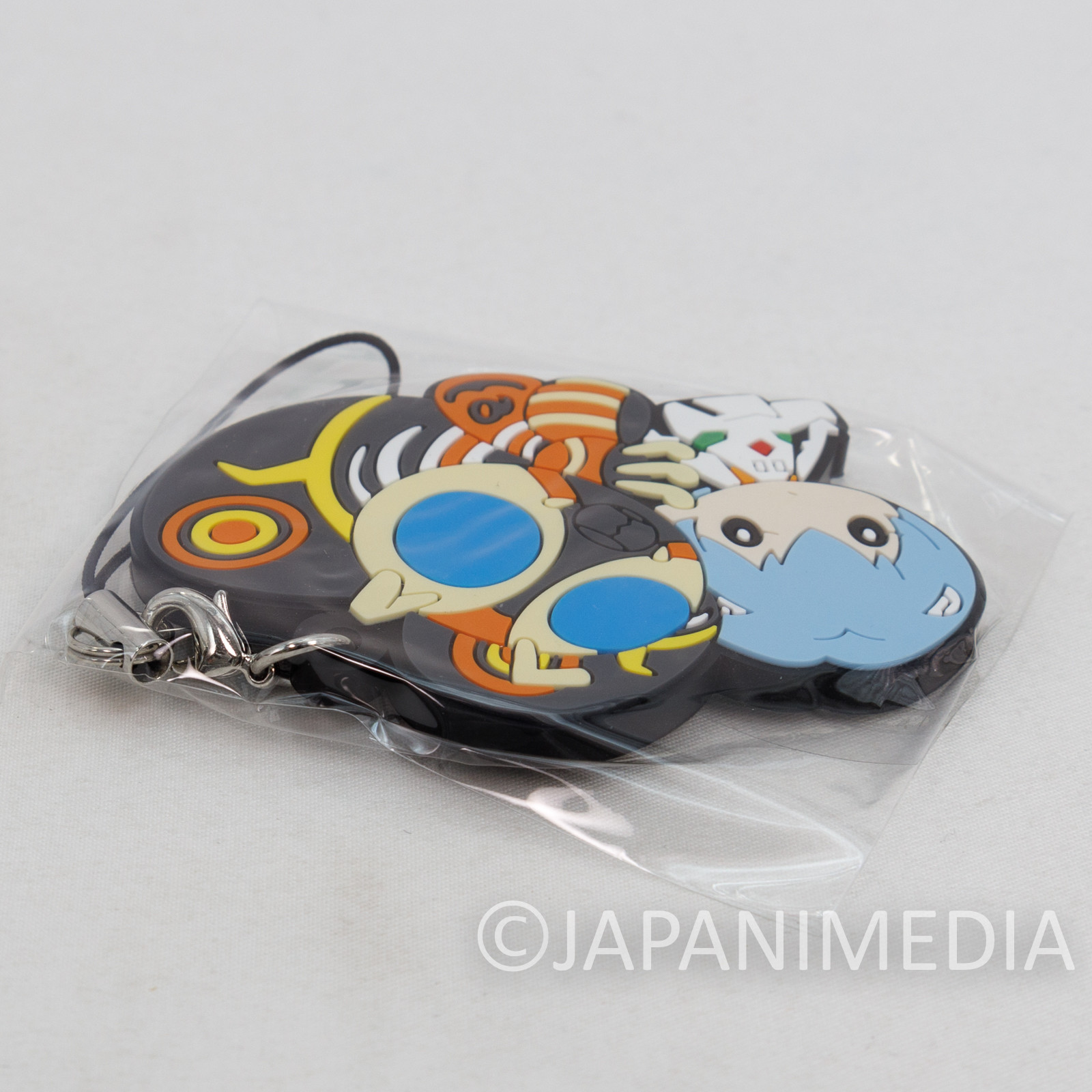  Evangelion Rei Ayanami x Mothra Mascot Rubber Strap JAPAN ANIME