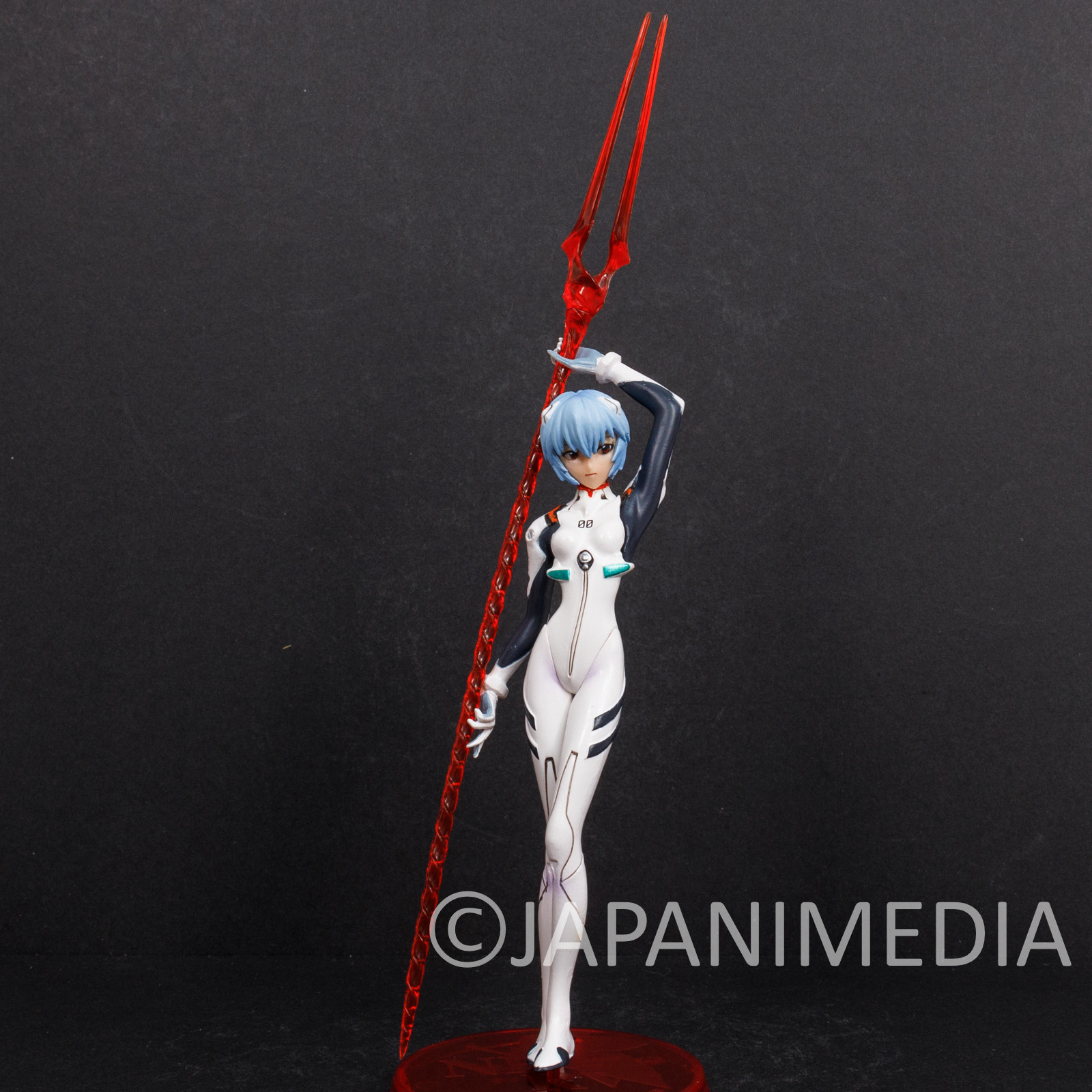 Evangelion Rei Ayanami with Longinus Spear Portraits Figure Series 3 BANDAI  - Japanimedia Store