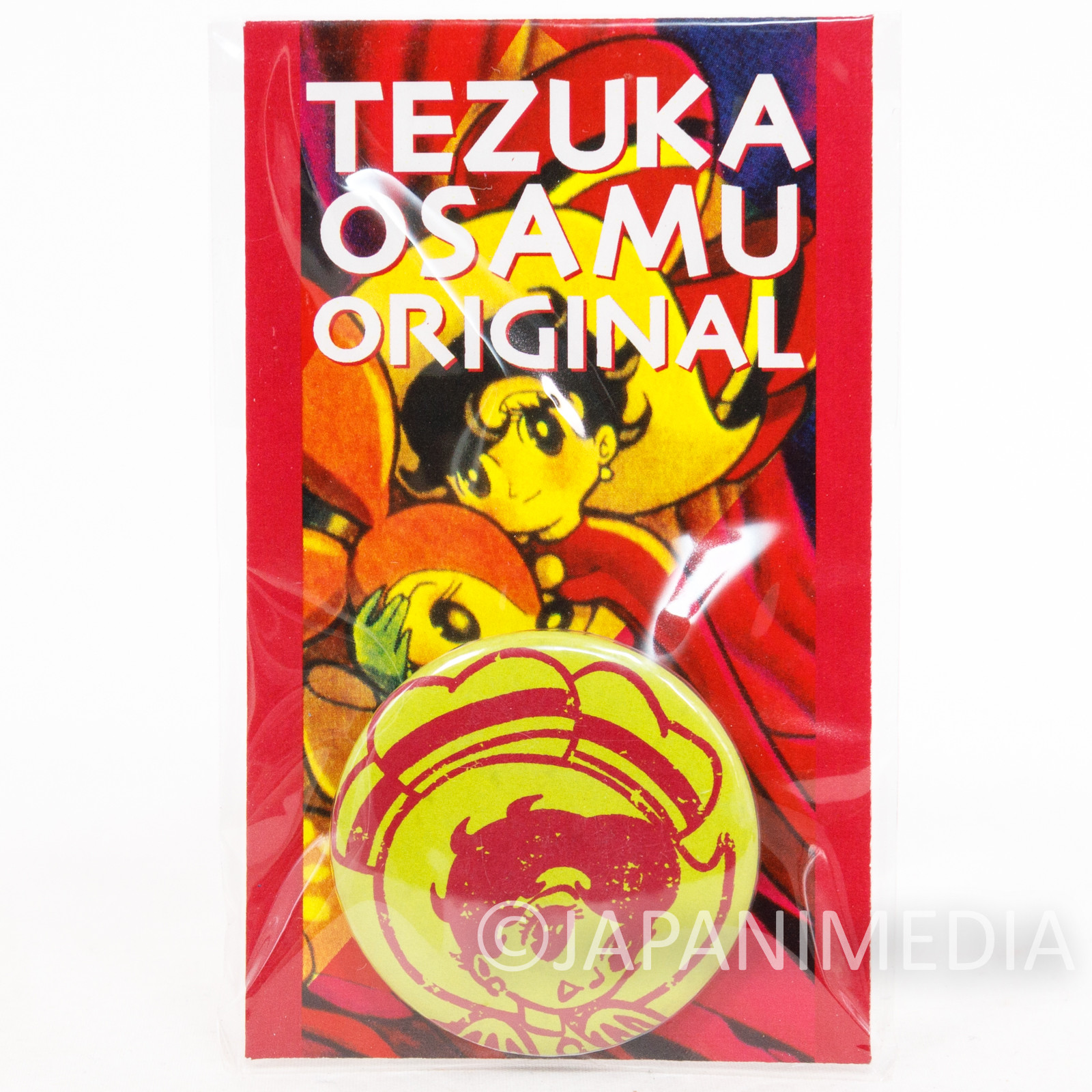 Osamu Tezuka Character Mini Button Badge Magnet Princess Knight Sapphire JAPAN