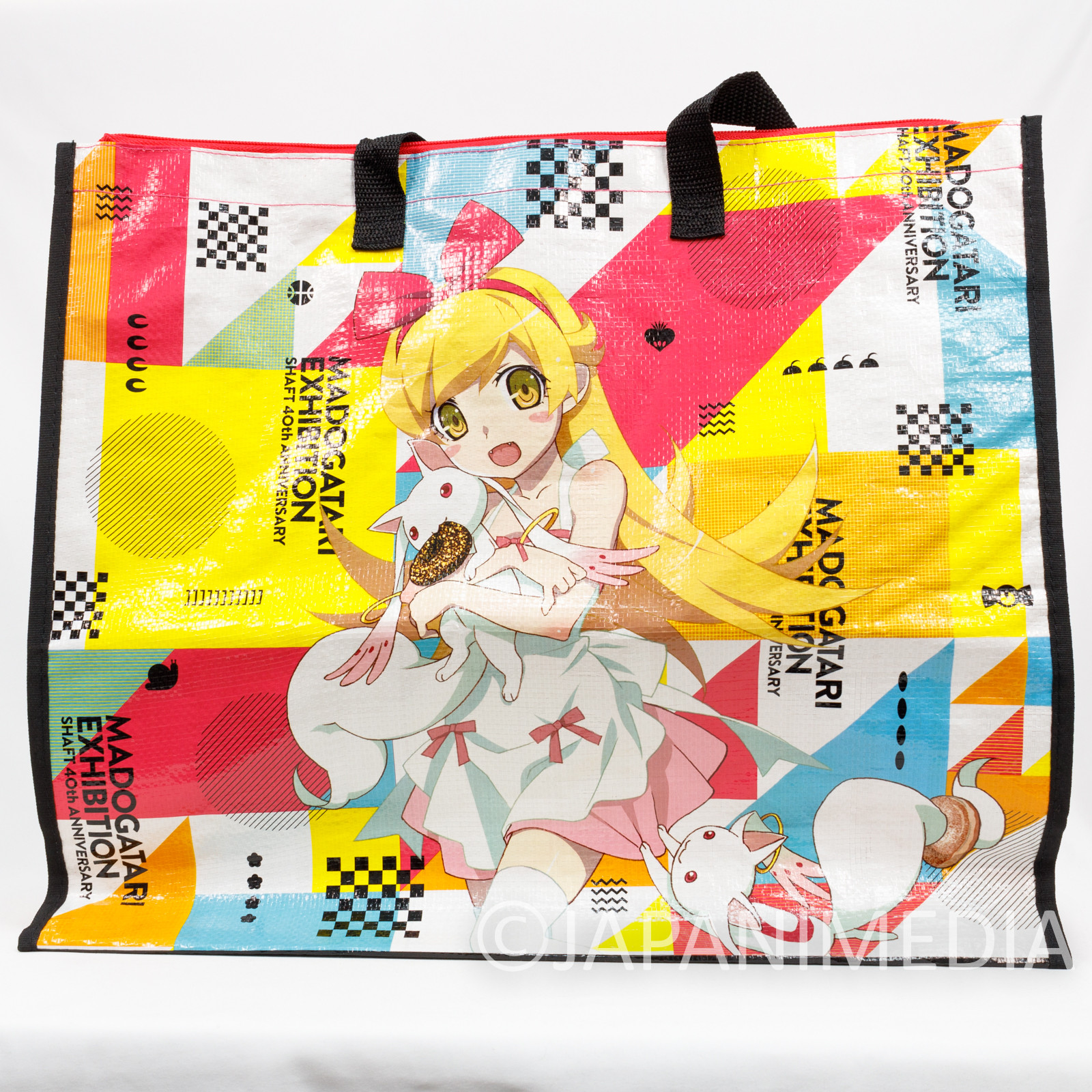 MADOGATARI Puella Magi Madoka Kyubey x Bakemonogatari Shinobu Shopper Bag