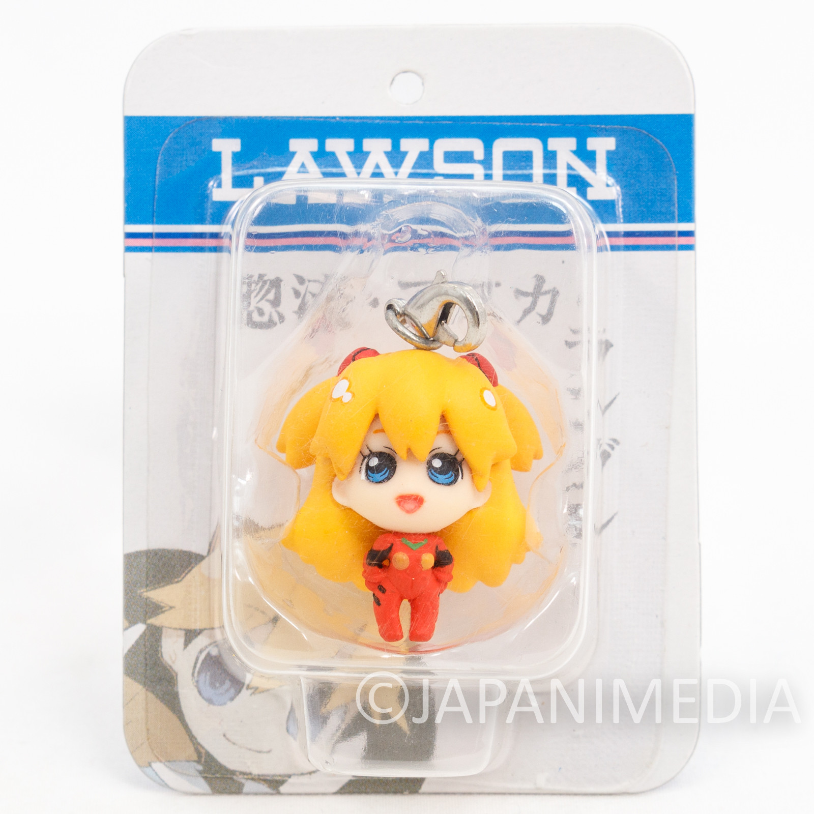 Evangelion Asuka Langley Petit EVA Chara Fortune Mini Figure Charm Lawson ver.