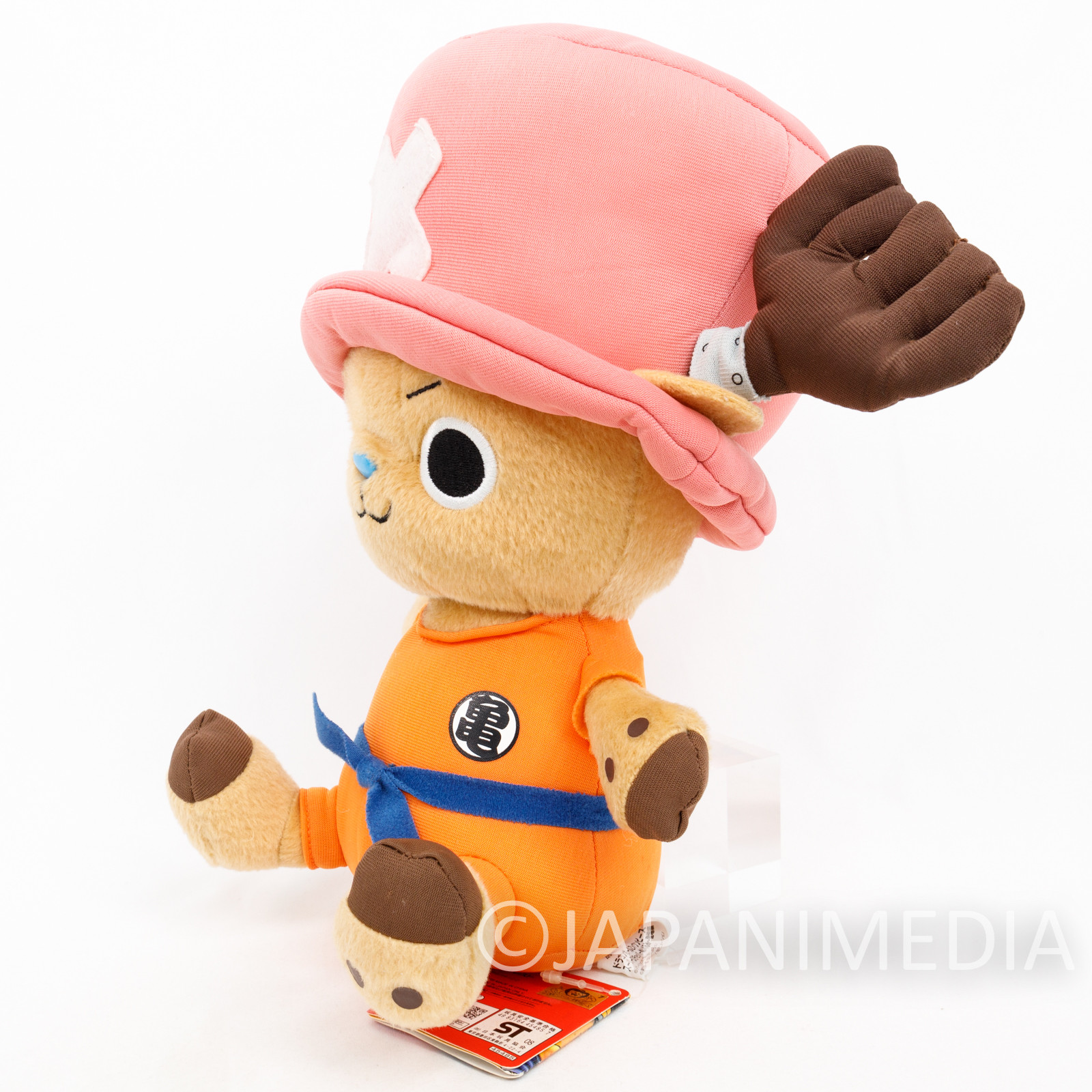 Dragon Ball Z x One Piece Chopper Man × Son Gokou Plush Doll 10 