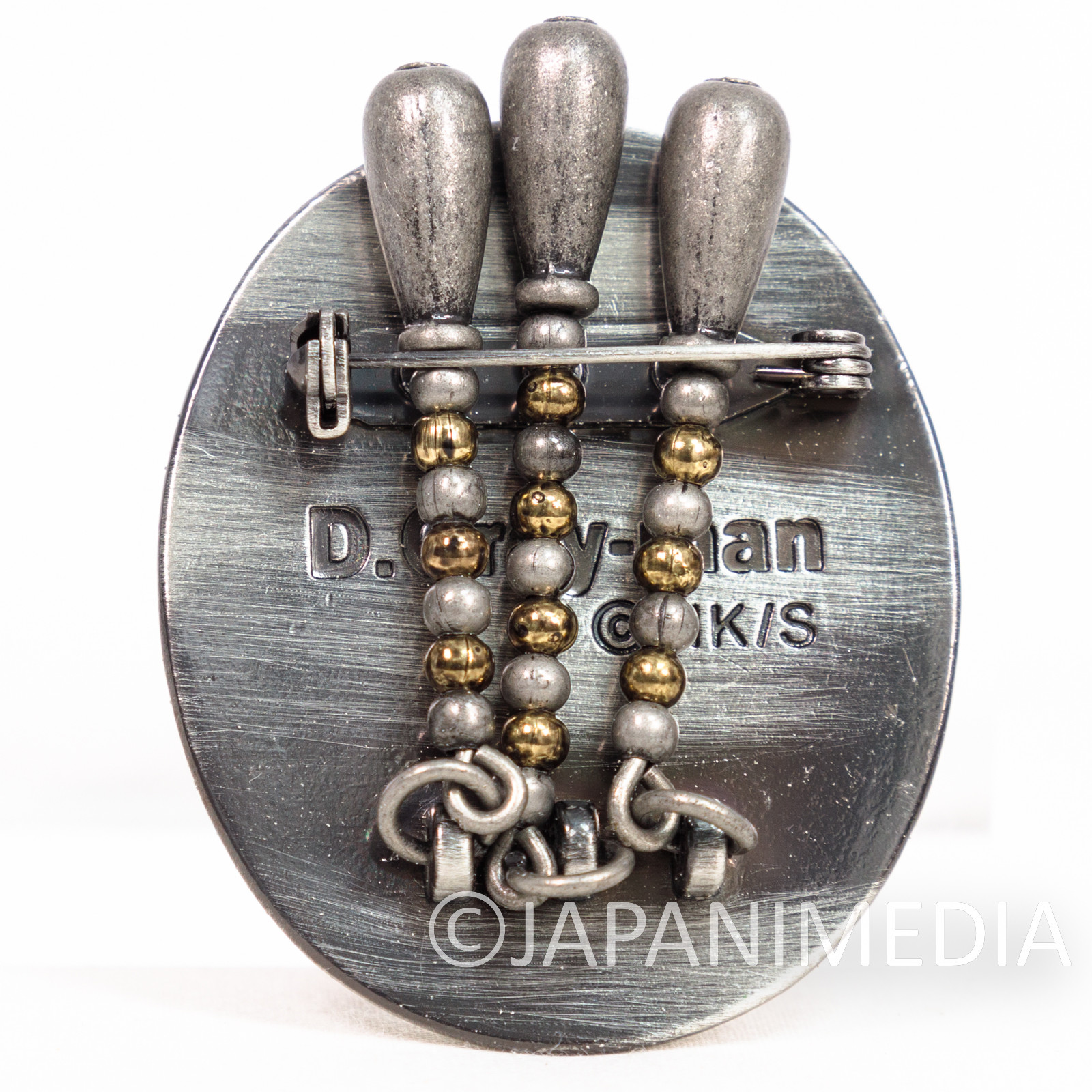 D.Gray-man Black Order Rose Cross Metal Badge Pins & Cloth Wappen JAPAN ANIME