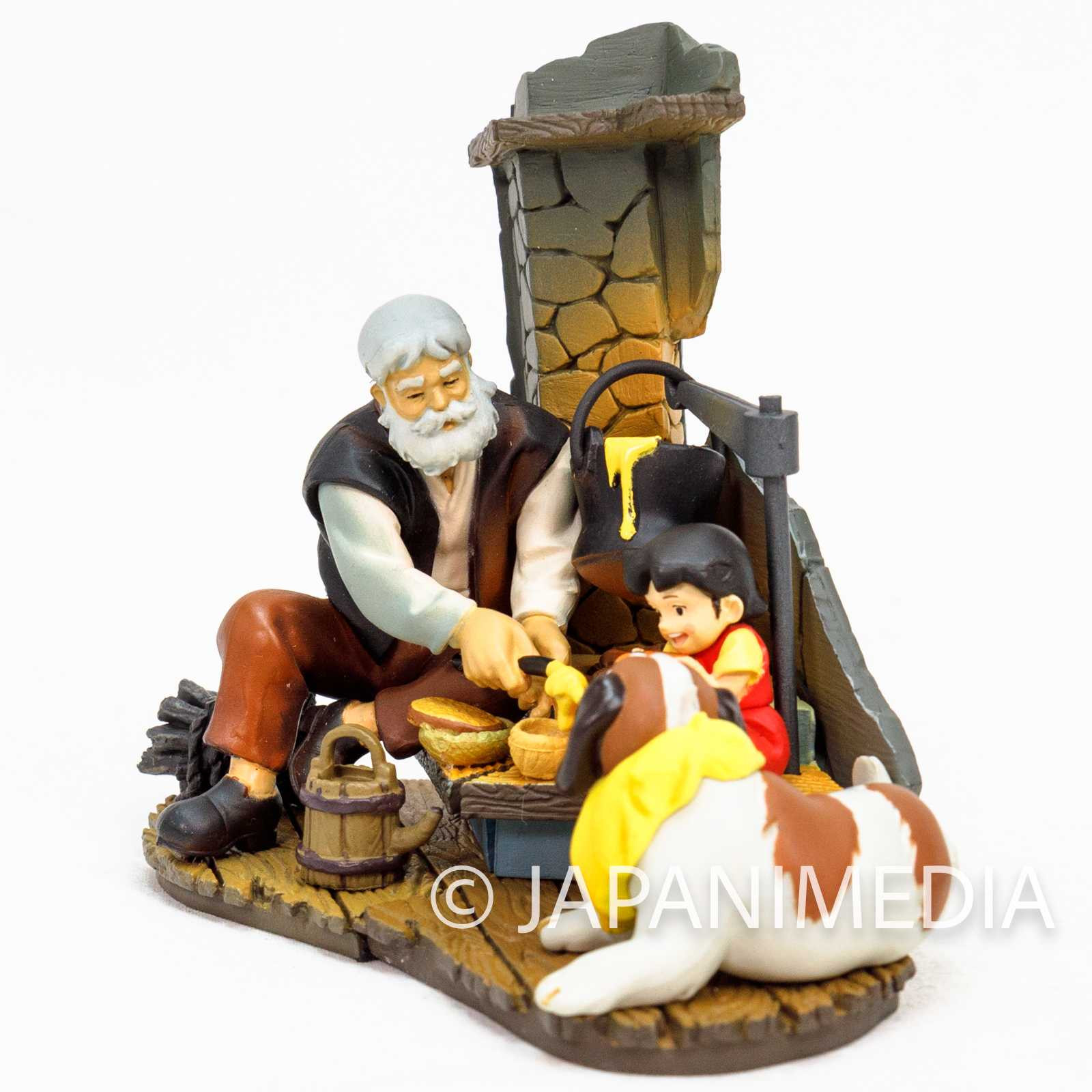Heidi Girl of the Alps Heidi & Alm-Onji & Josef Mini Vignette Diorama Figure Japanimedia Store 2