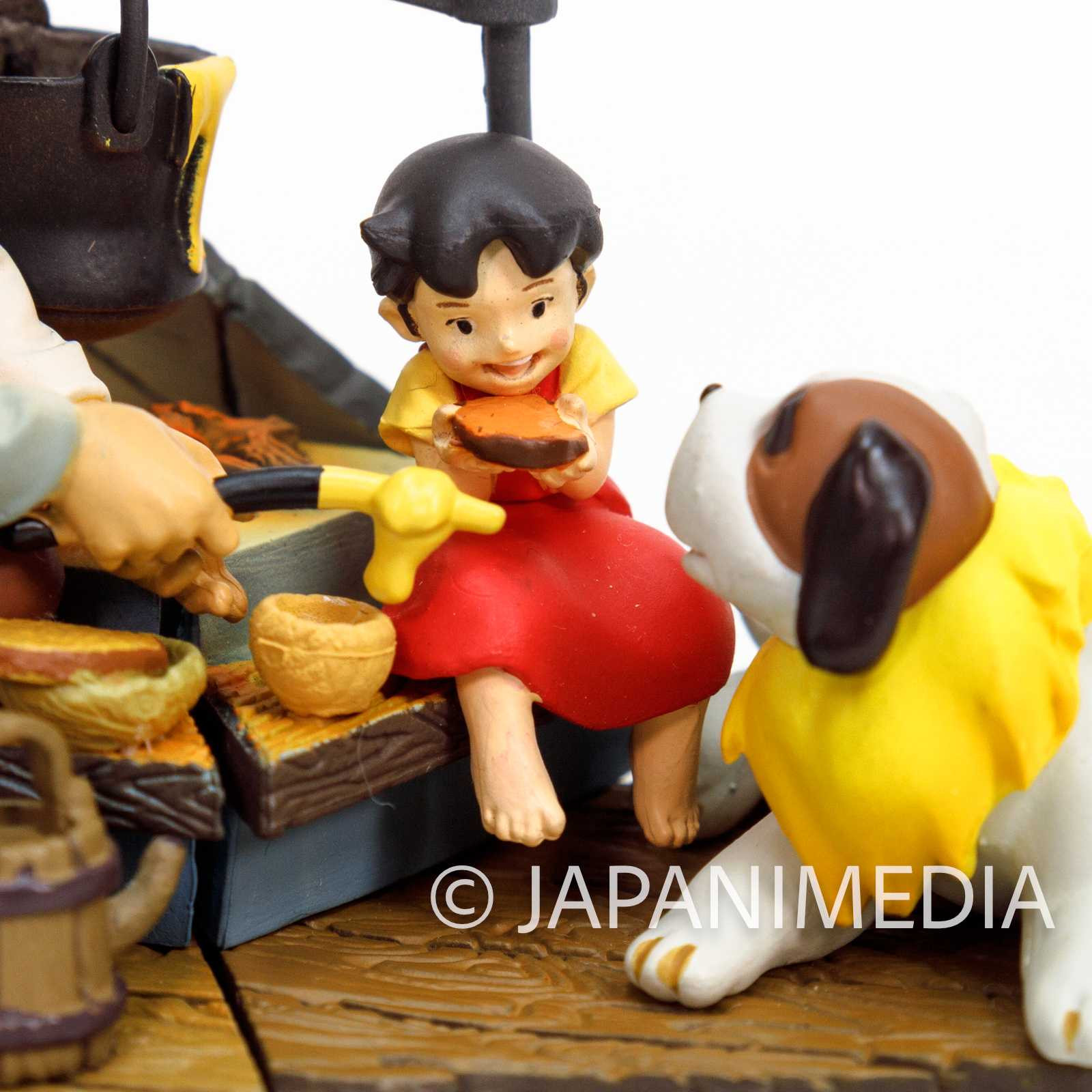 Heidi Girl of the Alps Heidi & Alm-Onji & Josef Mini Vignette Diorama Figure Japanimedia Store 3