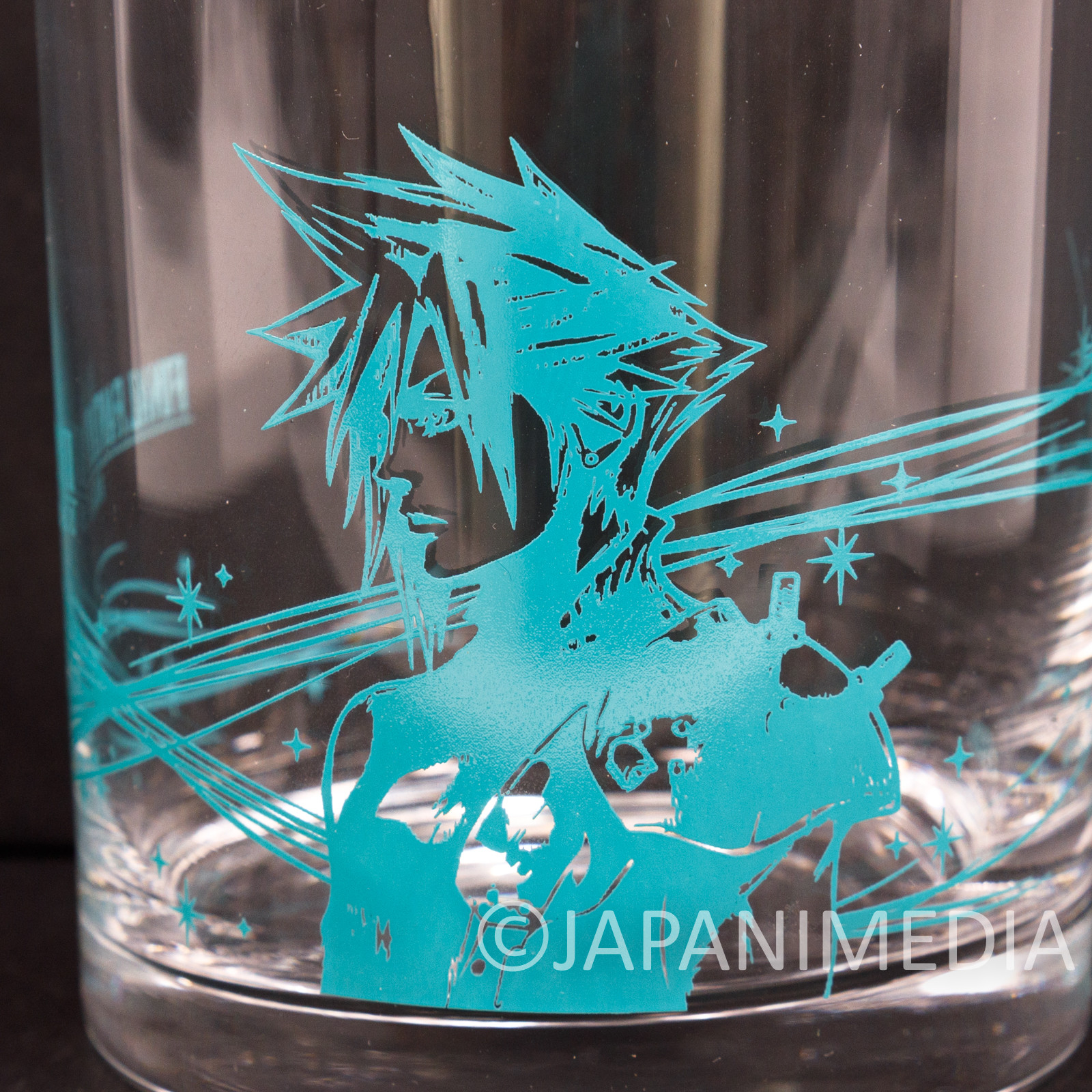 Final Fantasy Cloud Strife Rock Glass SQUARE ENIX JAPAN