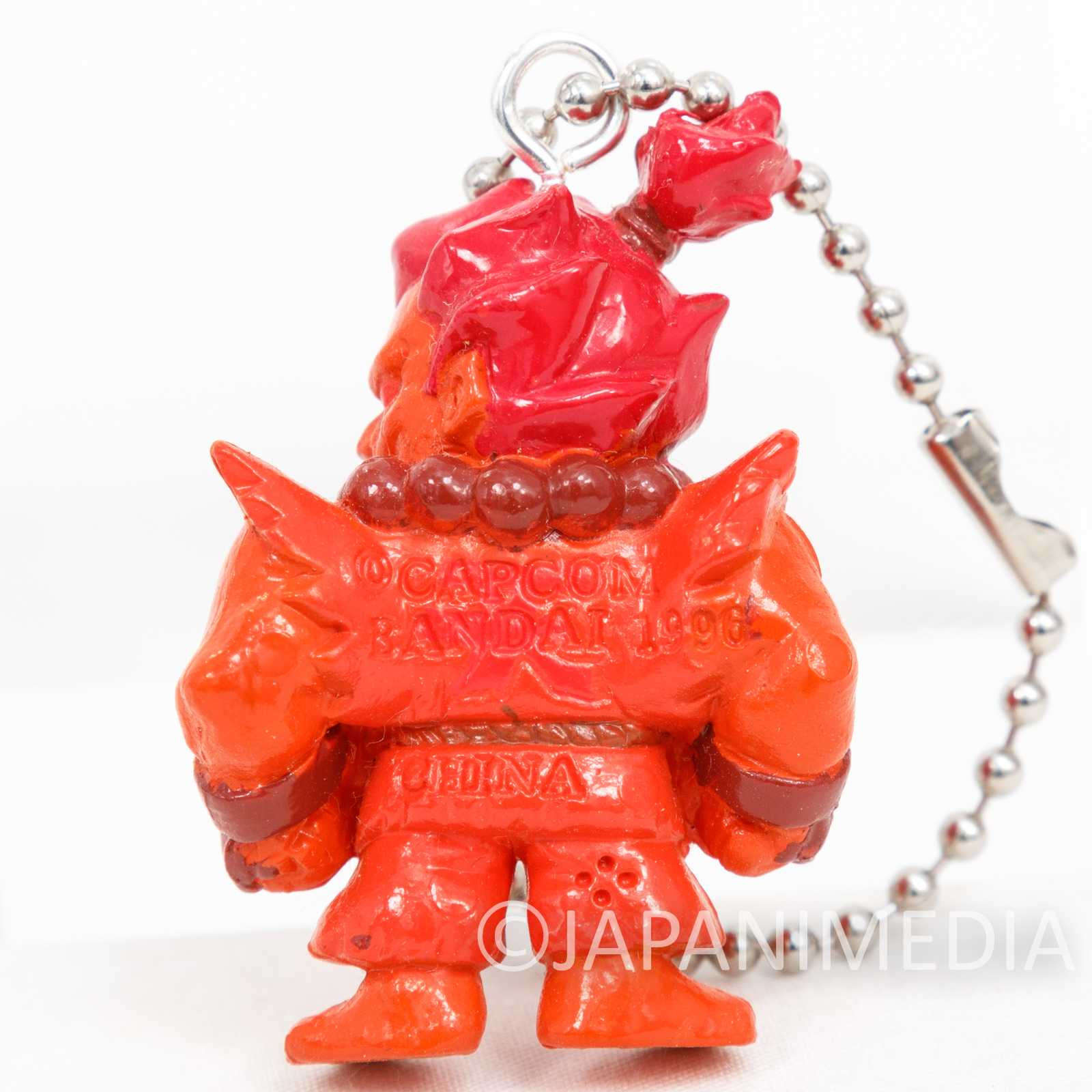 Street Fighter ZERO Gouki Akuma Figure Red color ver Ballchain JAPAN GAME CAPCOM Japanimedia Store