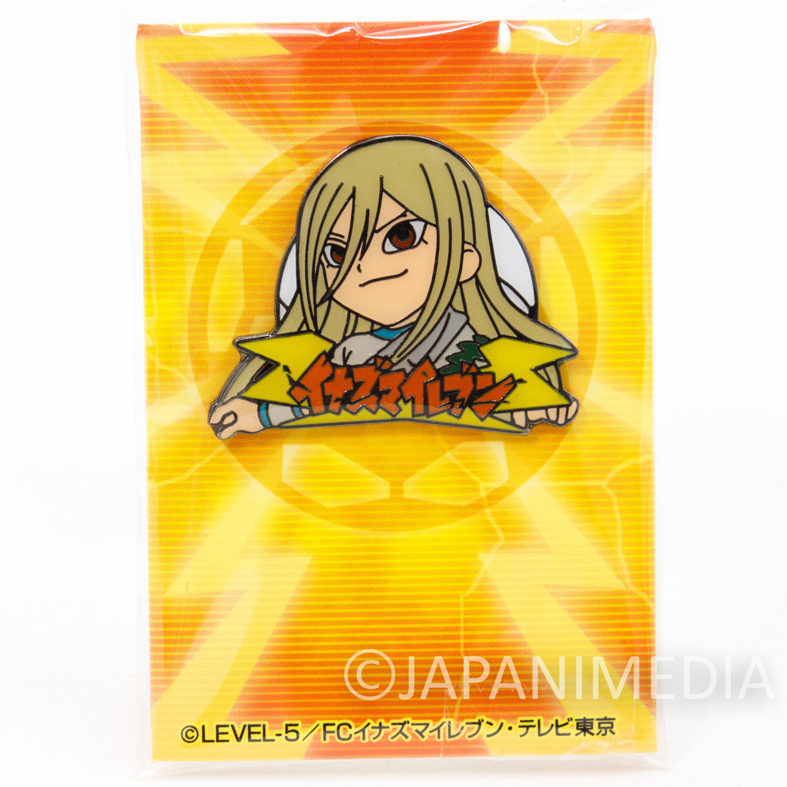 Inazuma Eleven Afuro Terumi Metal Pins JAPAN ANIME MANGA