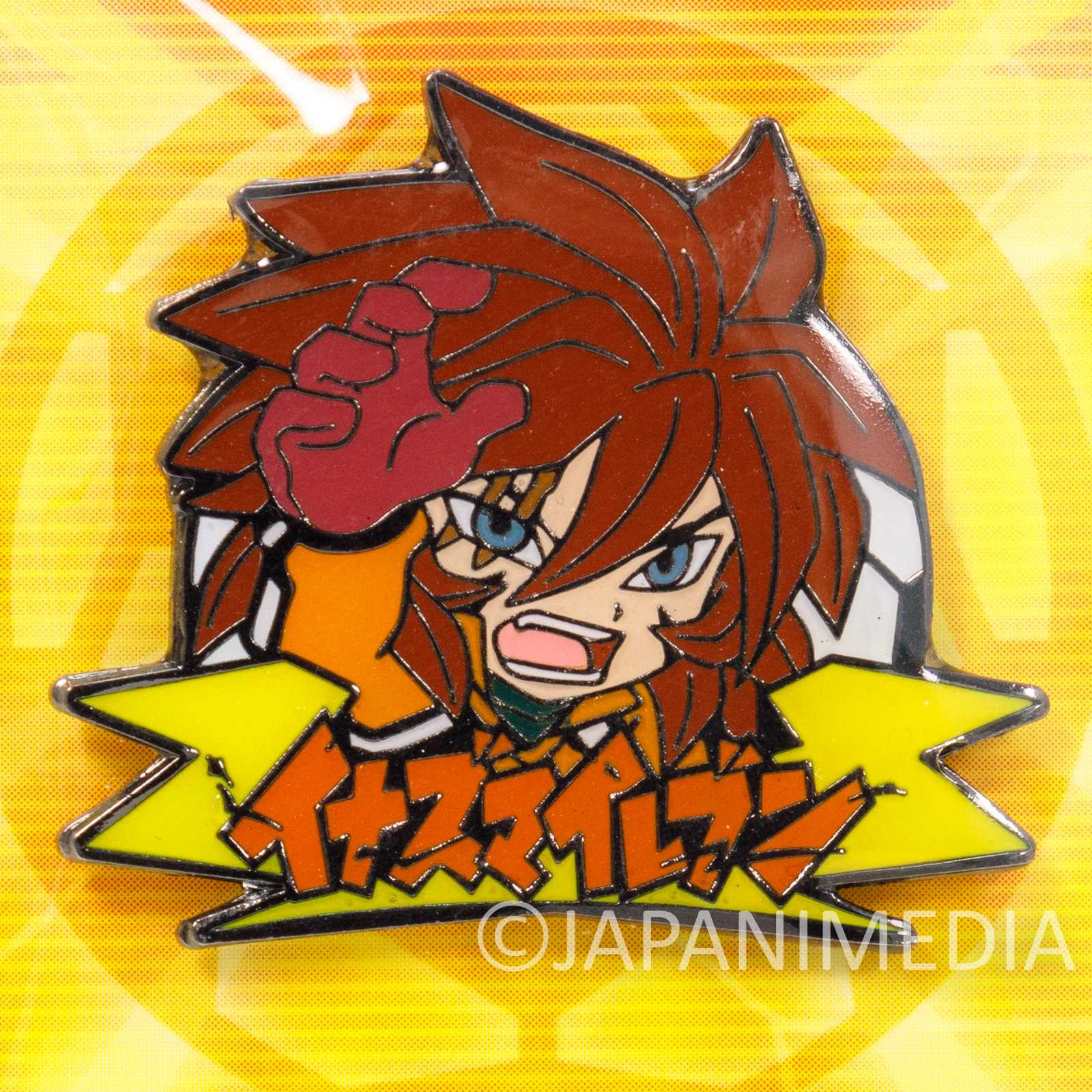 Inazuma Eleven Genda Koujirou Metal Pins JAPAN ANIME MANGA Japanimedia Store FRONT Inazuma Eleven Genda Koujirou Metal Pins JAPAN ANIME MANGA Japanimedia Store FRONT