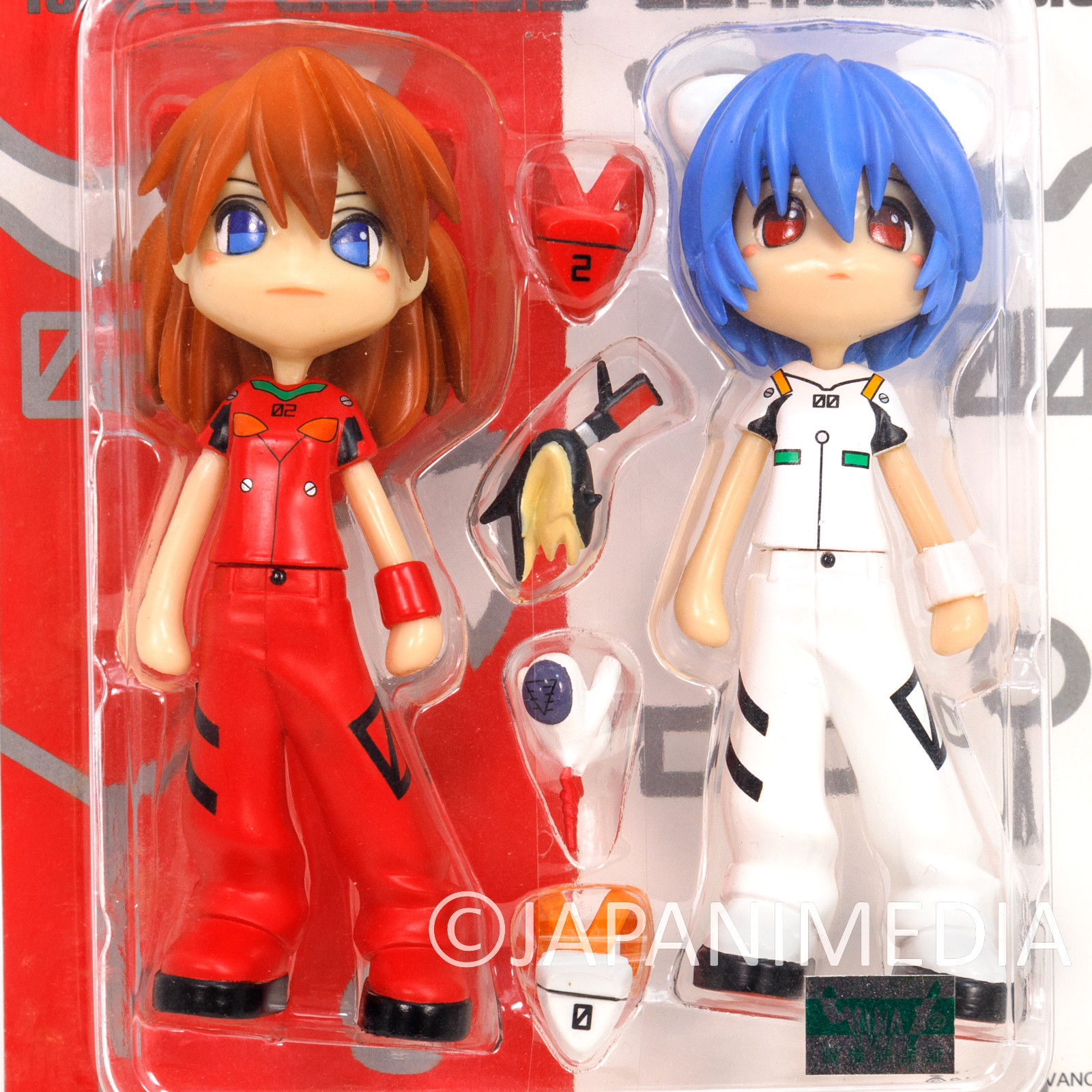 Evangelion Rei Ayanami & Asuka Langley Pinky : cos Figure Set 