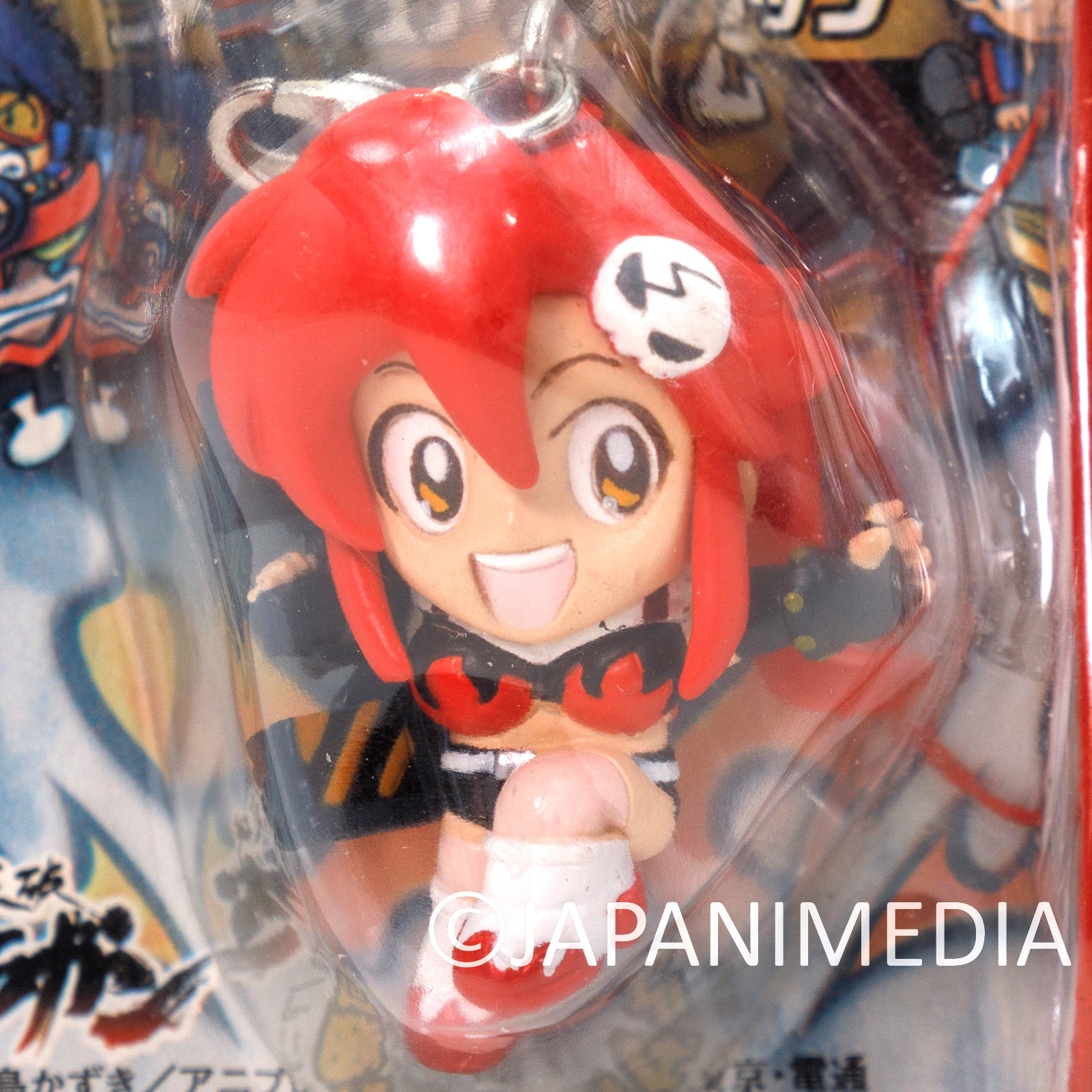 RARE! Gurren Lagann Yoko Mini Figure Mascot Strap Eyeup JAPAN ANIME GAINAX