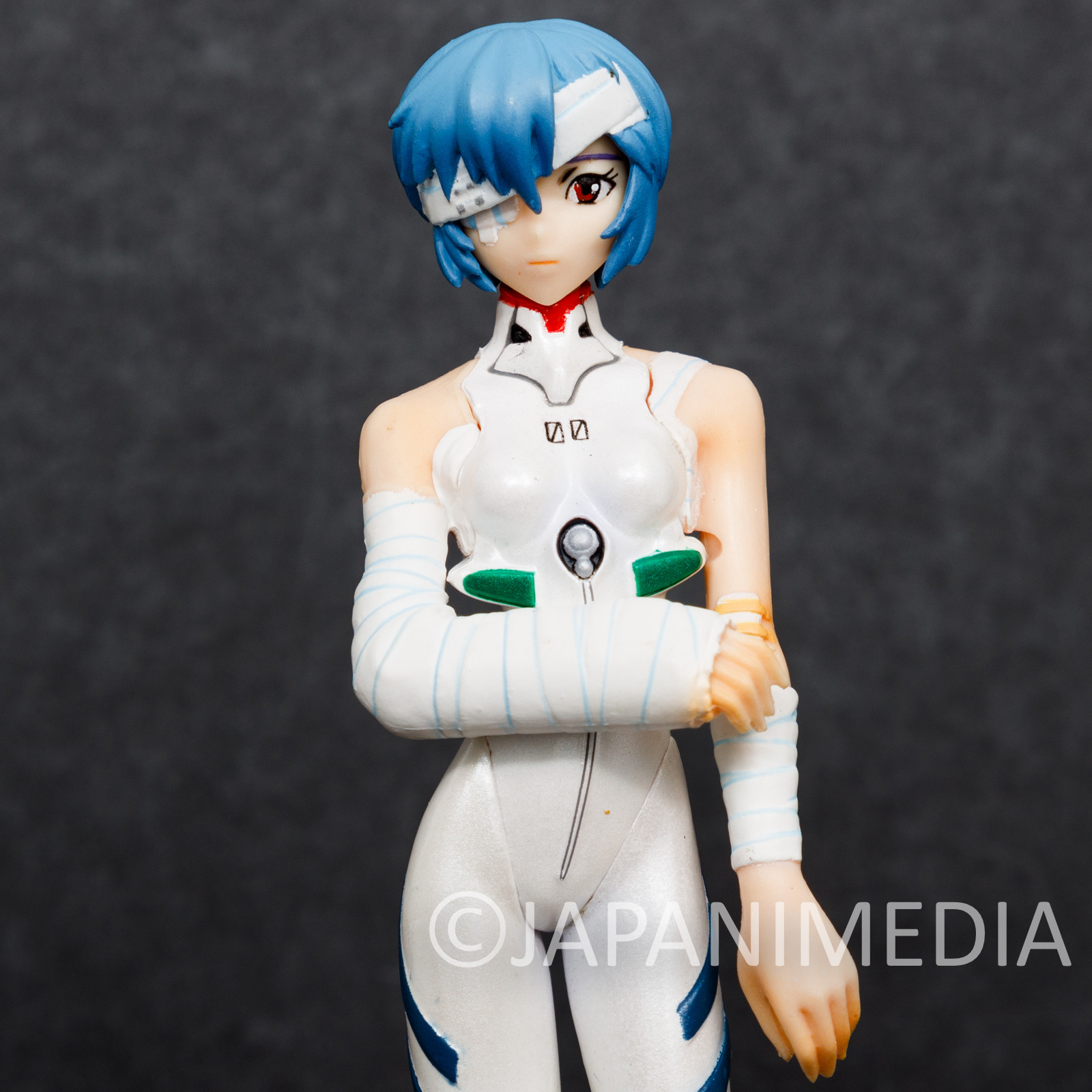 Evangelion Bandage Rei Ayanami Plug Suit Portraits Figure Series BANDAI JAPAN