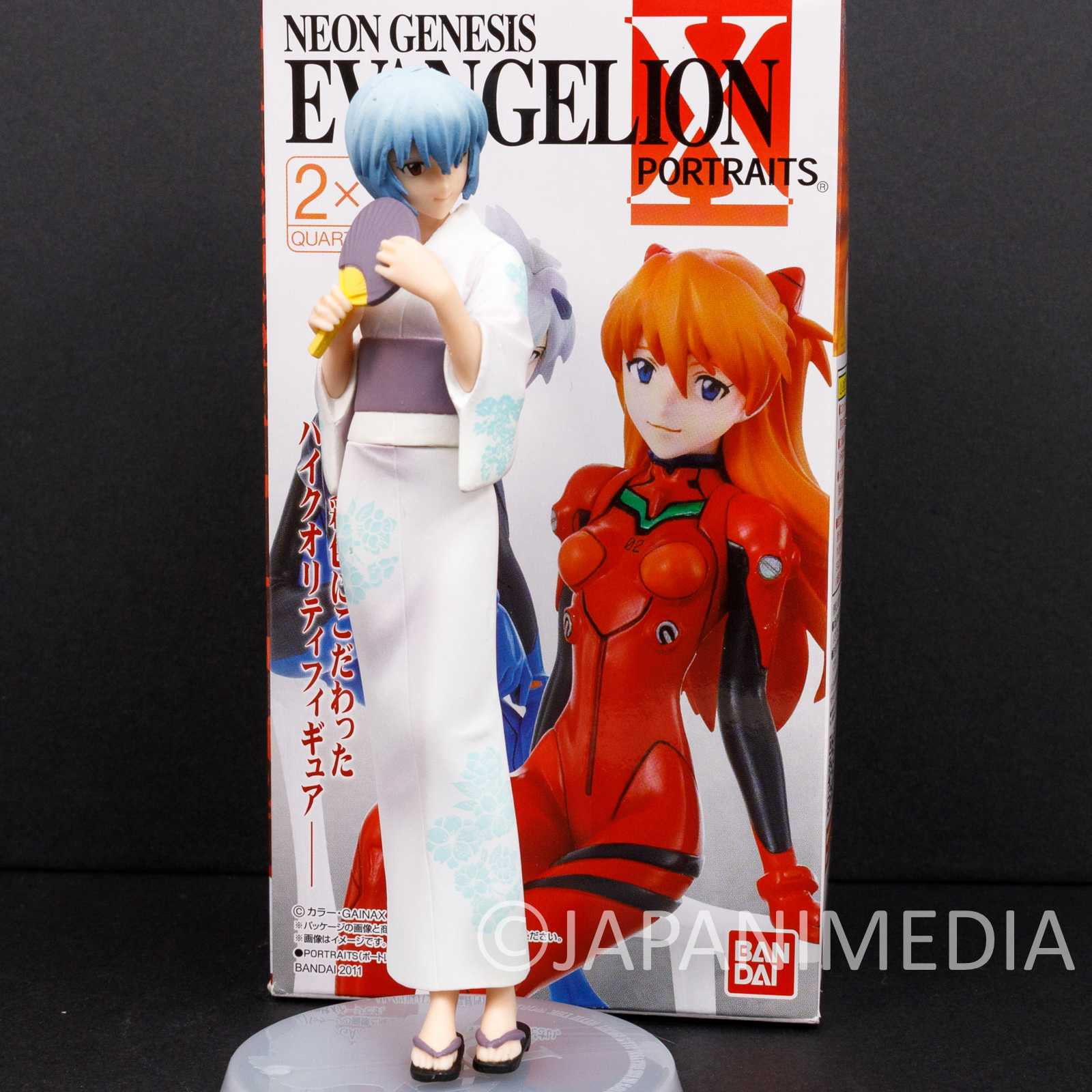Evangelion Rei Ayanami Kimono Yukata Portraits Figure Series 10 BANDAI JAPAN Japanimedia Store