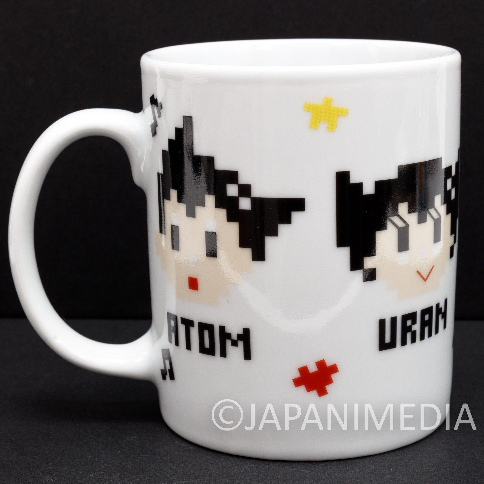 Osamu Tezuka Tokyo Pixel Mug #1 Black Jack Pinoko Astro Boy Atom Uran JAPAN