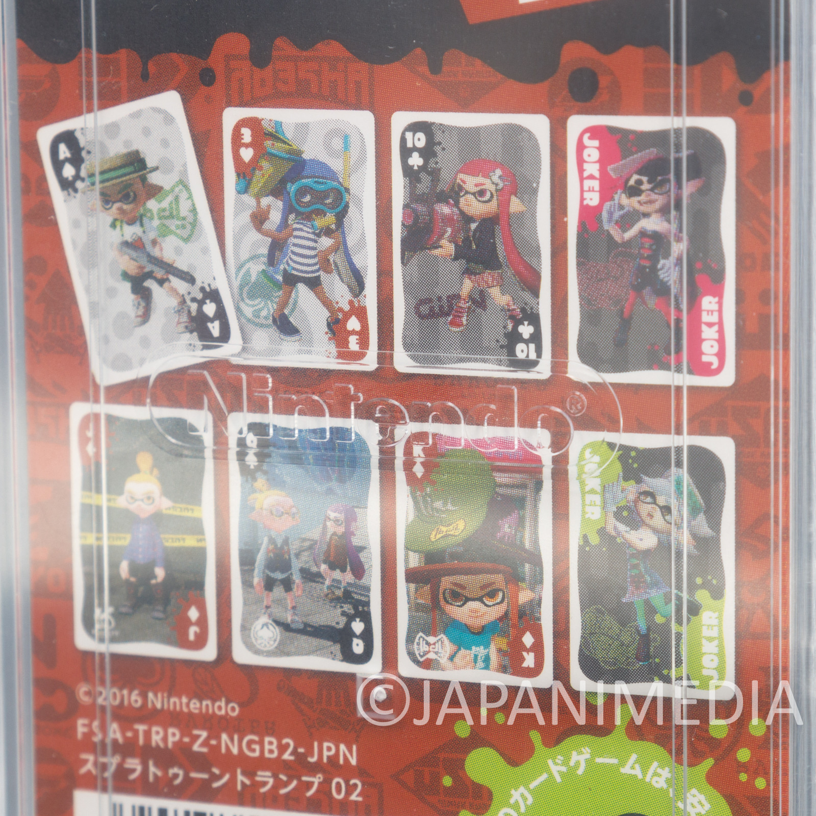 Splatoon Trump Playing Cards #2 Nintendo JAPAN Nintendo Switch