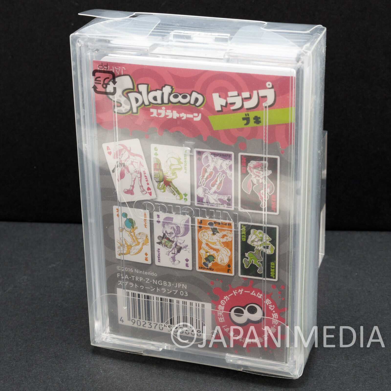 Splatoon Trump Playing Cards #3 Nintendo JAPAN Nintendo Switch