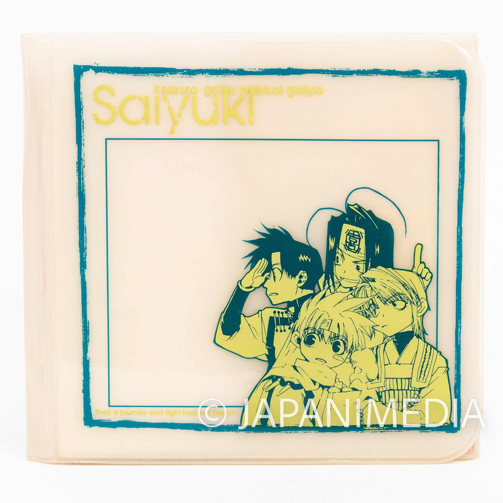 RARE SAIYUKI CD Disk Case Sanzo Goku Gojyo Hakkai JAPAN 2