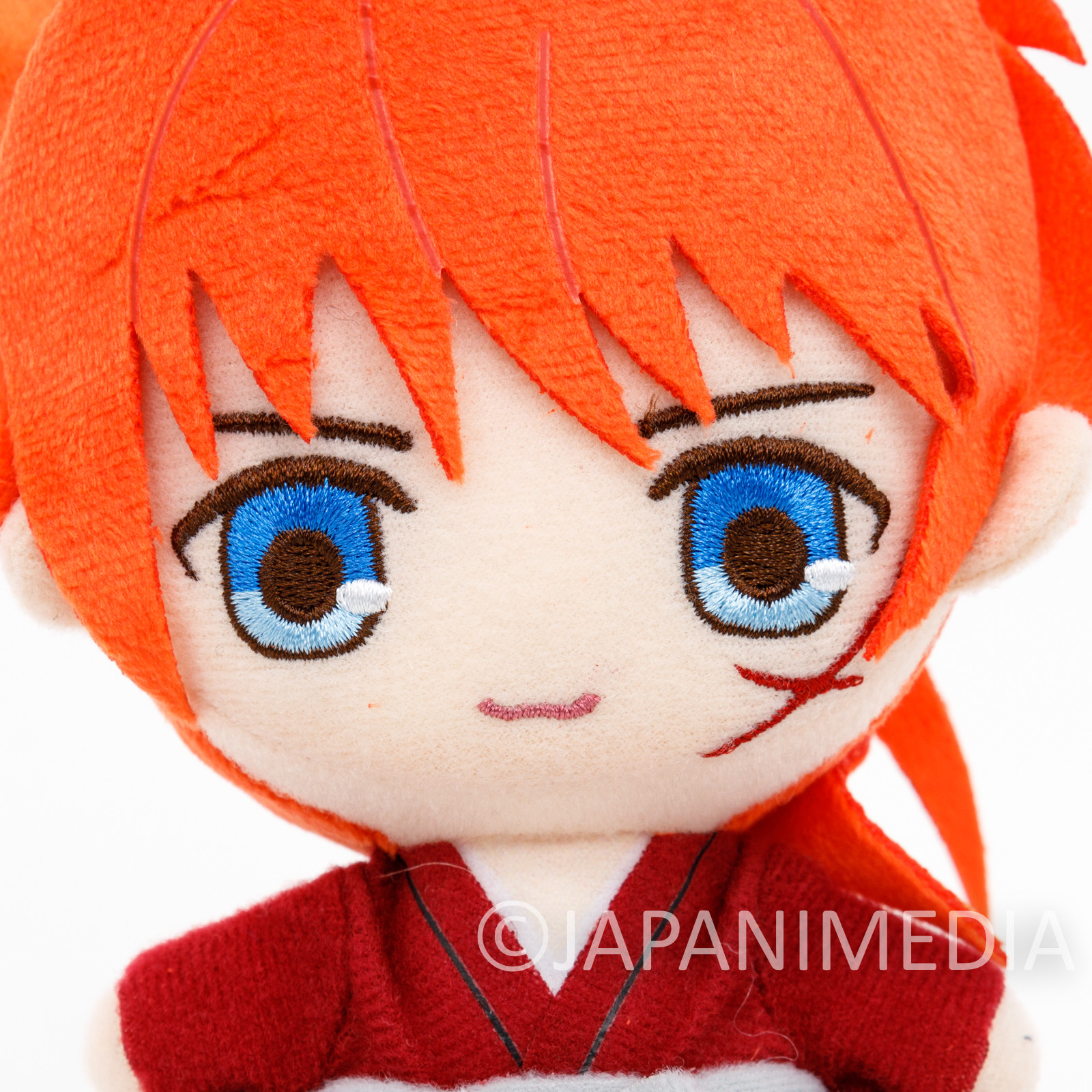 Rurouni Kenshin 2023 Himura Kenshin Chibigurumi Chain Plush Doll Toy JAPAN