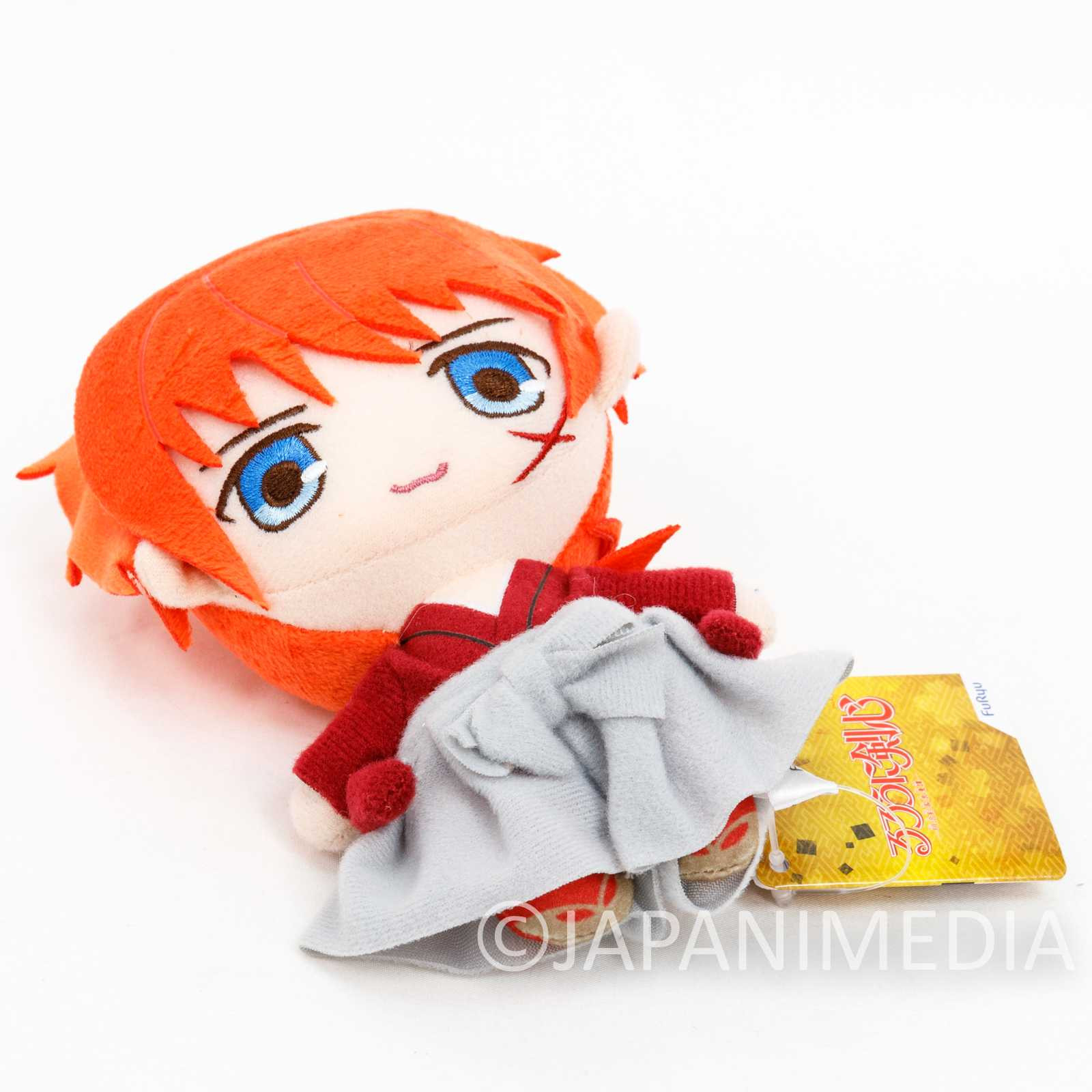 Rurouni Kenshin Kenshin Himura Plush Doll w/Strap JAPAN ANIME Japanimedia Store