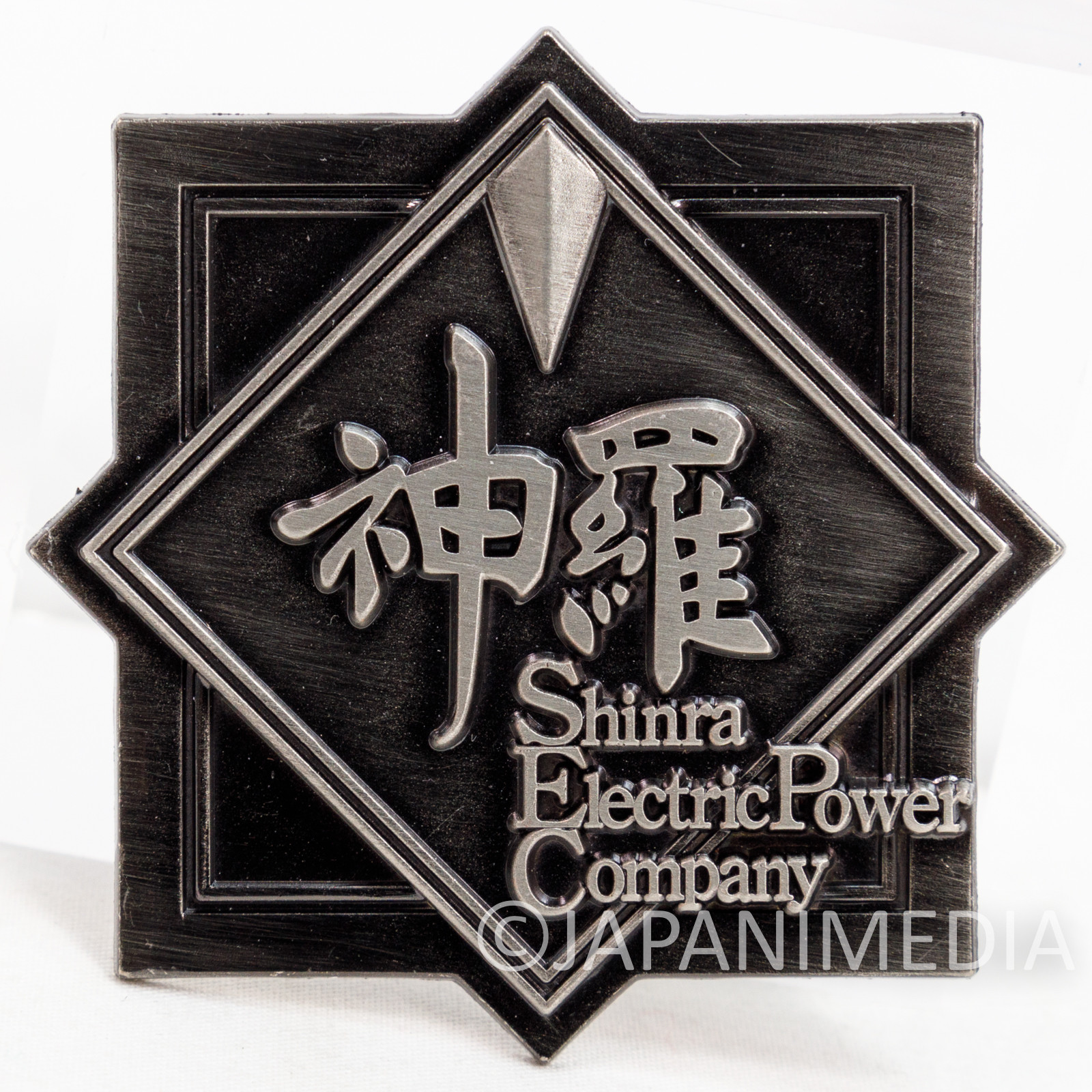 Final Fantasy VII Shinra Electric Power Company Metal Pins Badge SQUARE ENIX