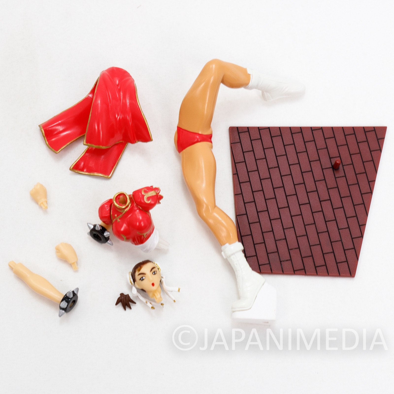 Street Fighter 2 Chun-Li Red Kick ver Capcom Figure Collection JAPAN GAME
