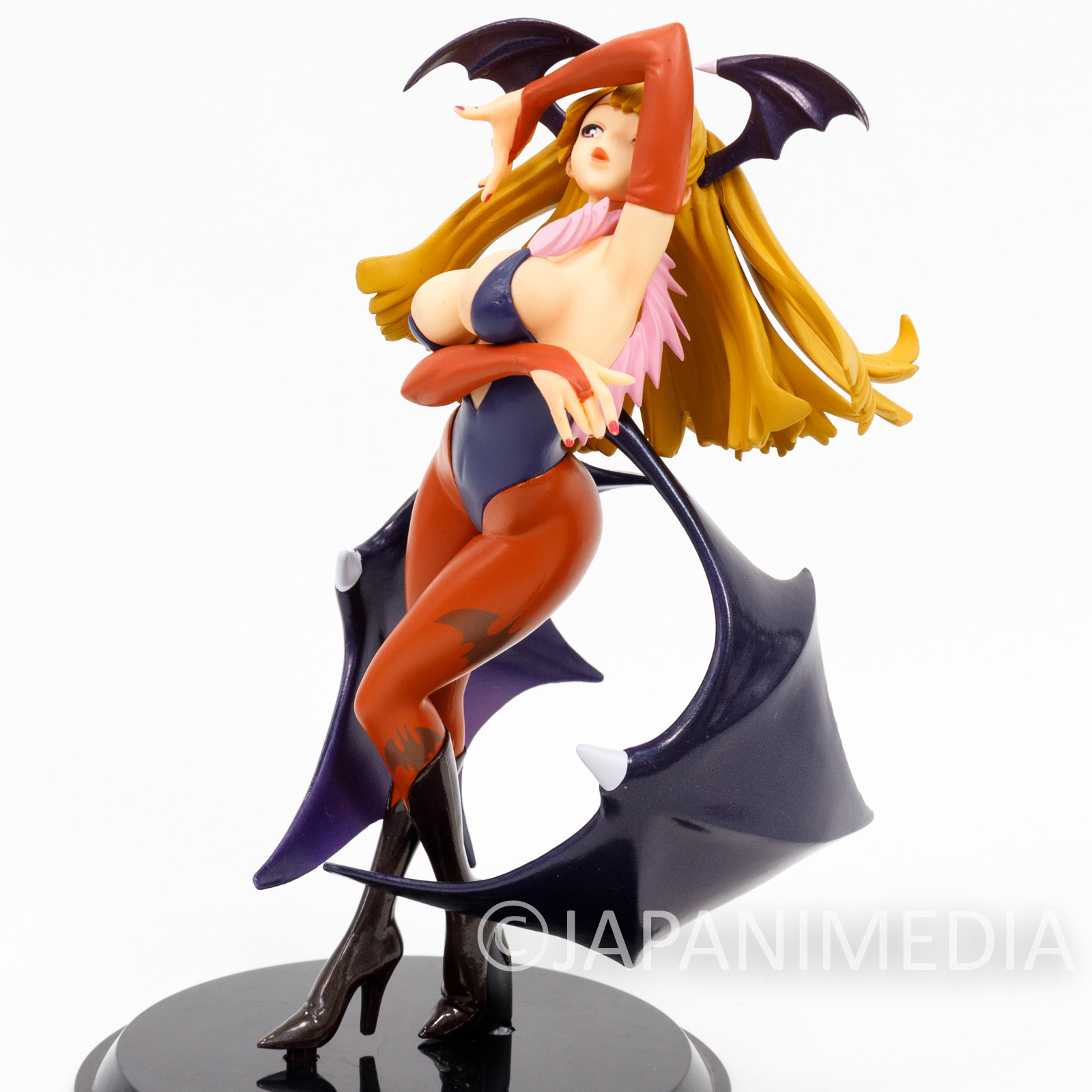 [JUNK ITEM/Damaged] Darkstalkers Vampire MORRIGAN Aensland 2P Glitter Color Figure