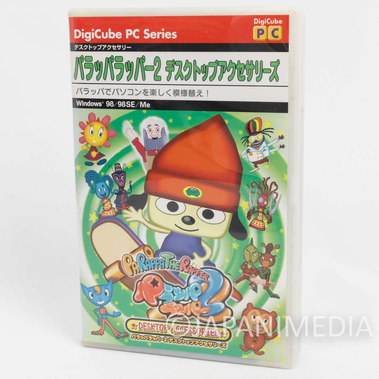 Parappa The Rapper CD-ROM Desktop Accesaries Digicube DTA Series Vol.4 Japanimedia Store FRONT