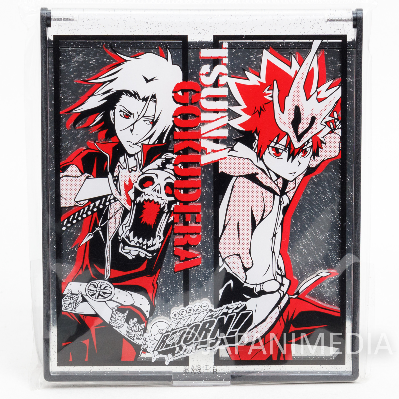 Katekyo Hitman REBORN! Tsunayoshi Sawada Hayato Gokudera Compact Mirror ver.3