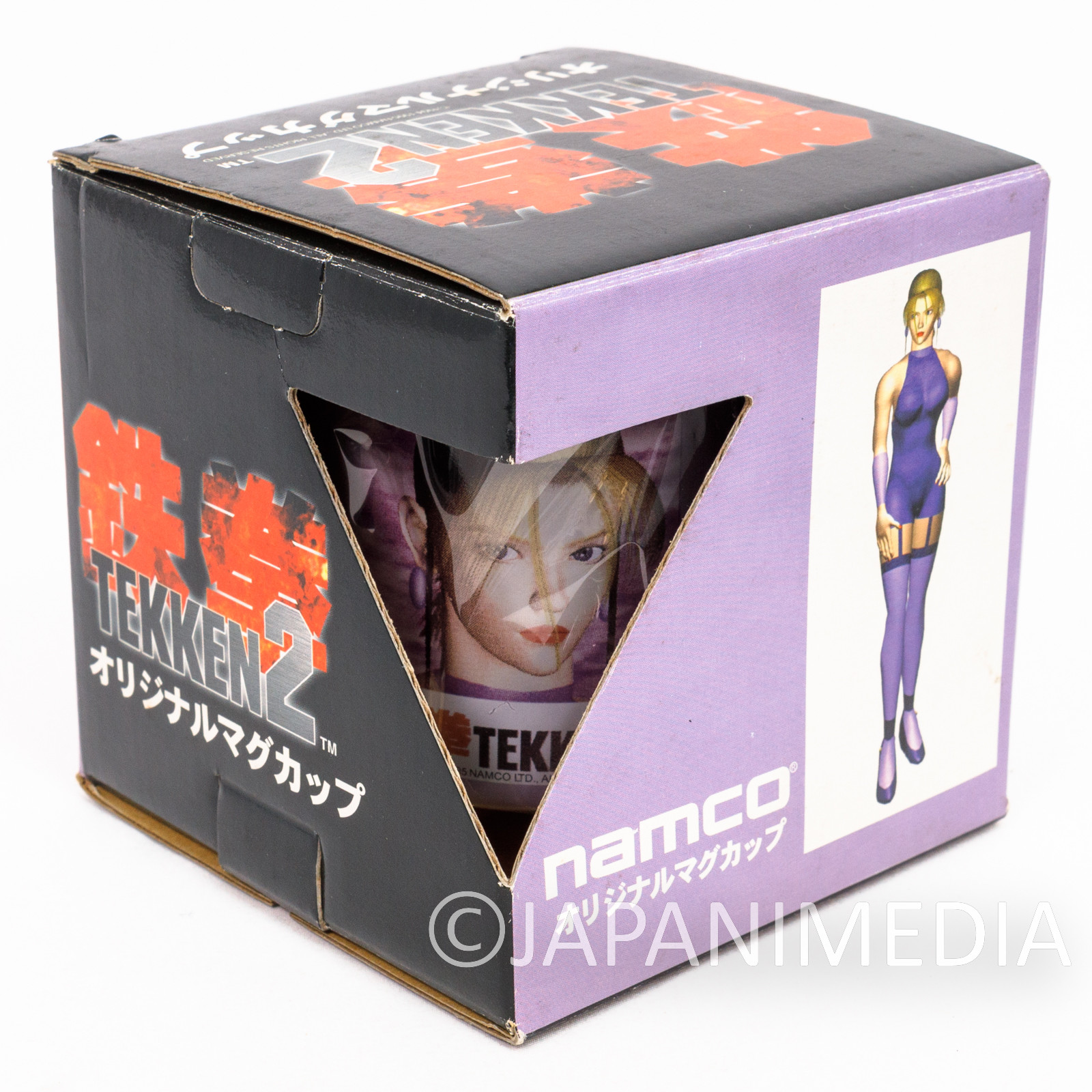 Retro RARE! Tekken 2 Nina Williams Mug Namco JAPAN GAME