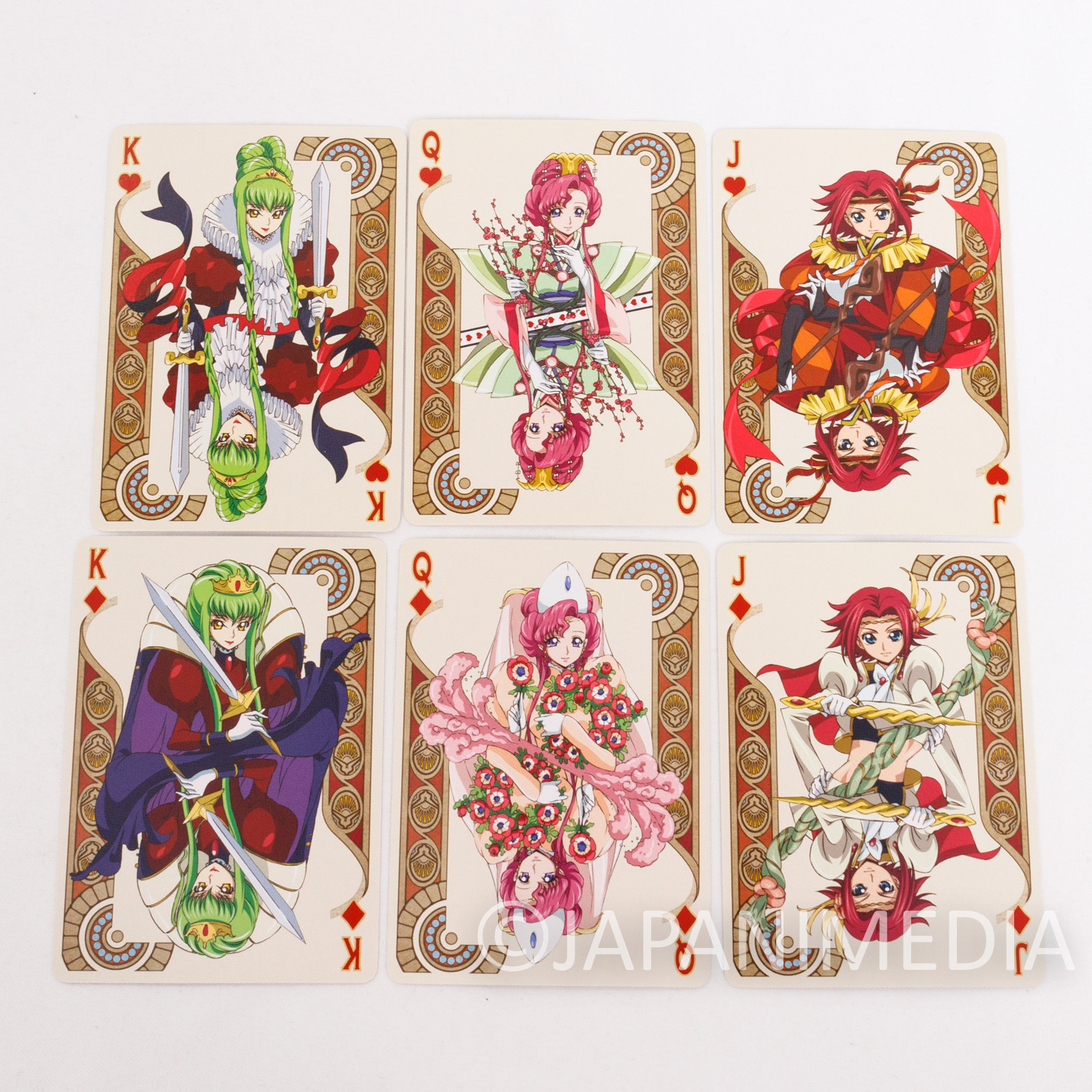 Code Geass in Wonderland Trump Playing Cards A JAPAN ANIME