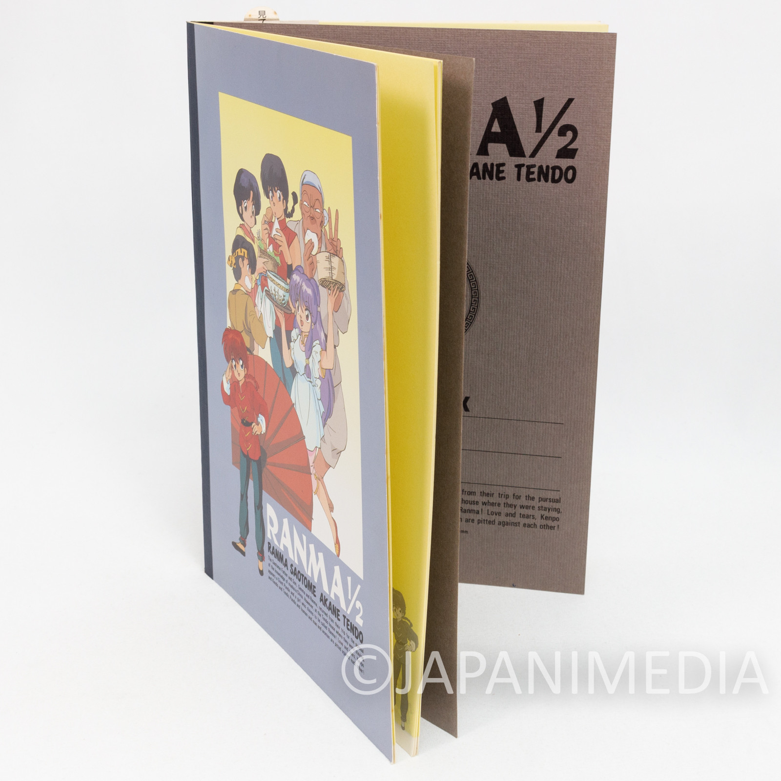 Ranma 1/2 Double Jacket Notebook Seika Note #8 JAPAN ANIME RUMIKO TAKAHASHI